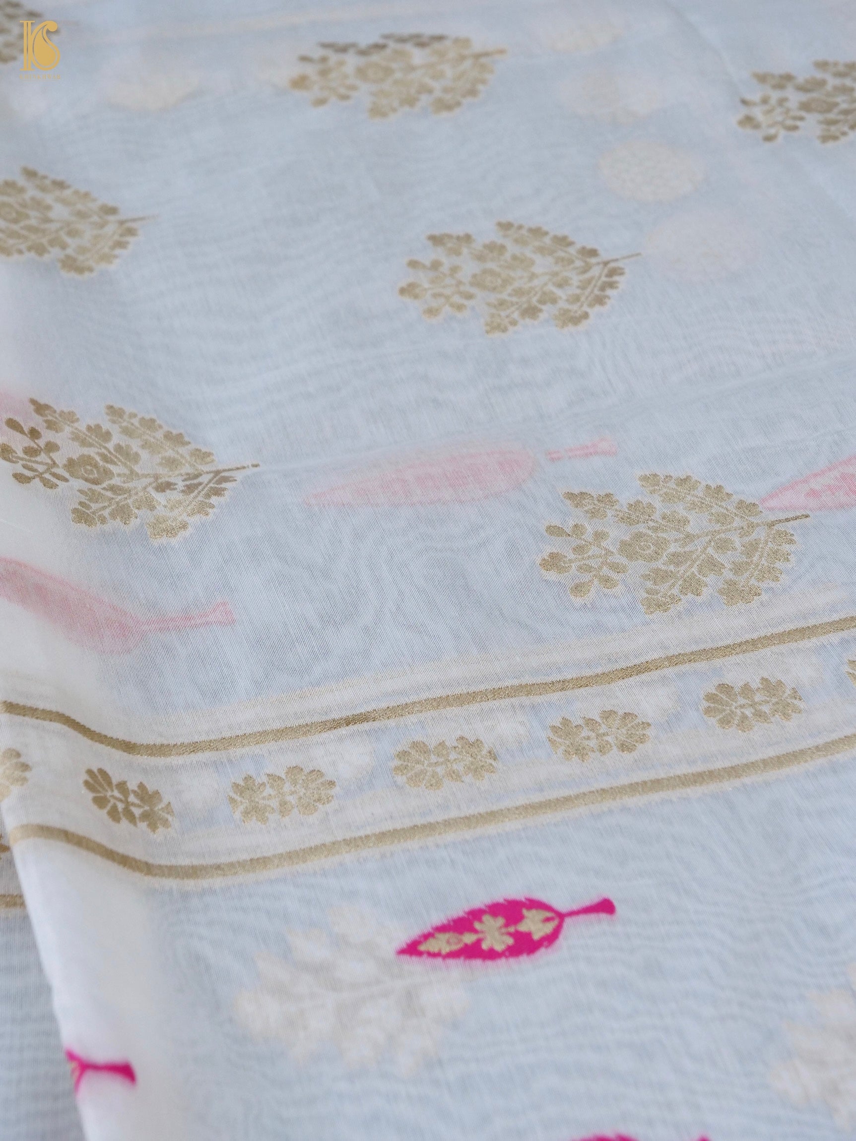 Cotton Silk Meenakari Banarasi Suit Set