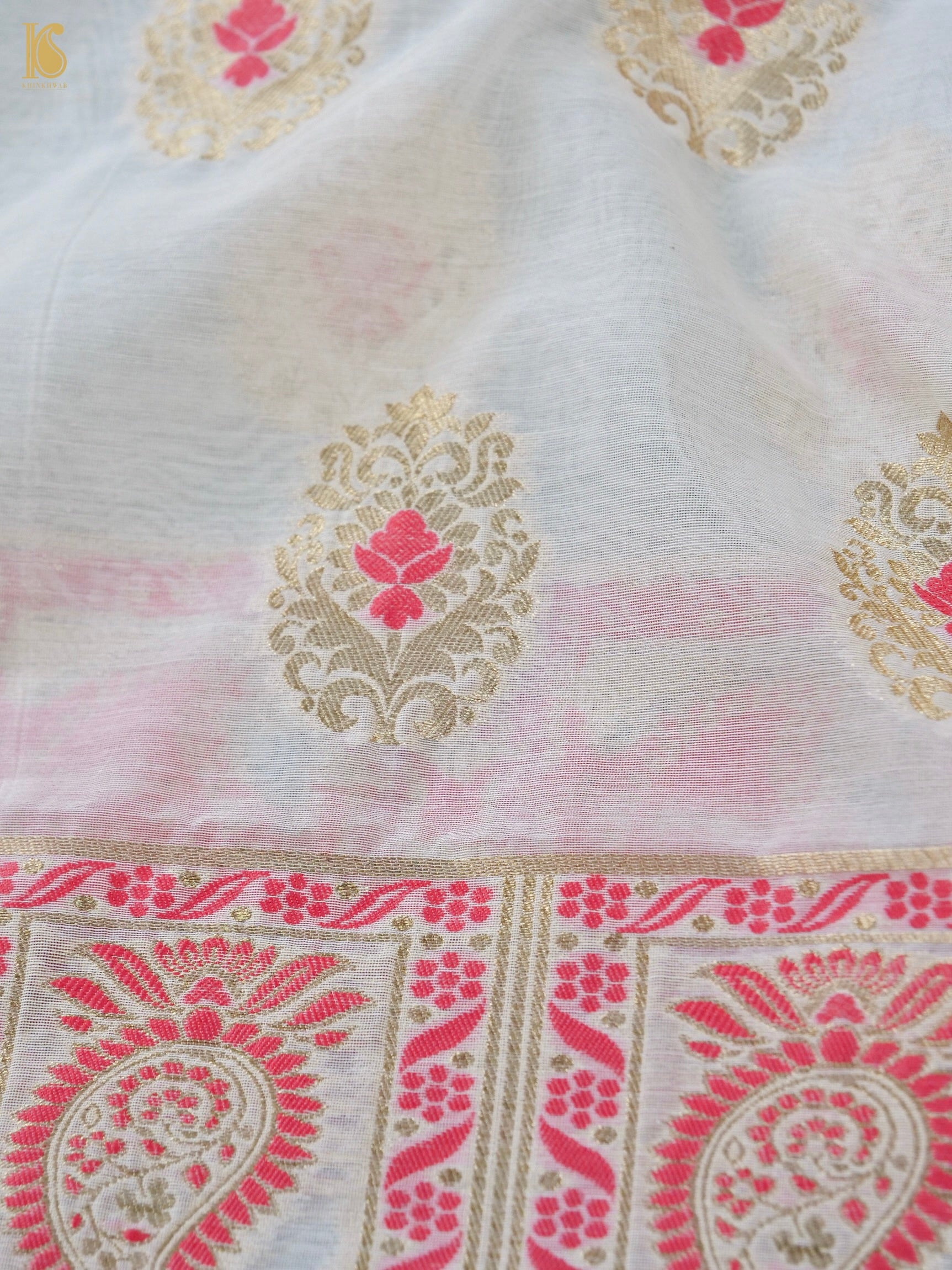 Cotton Silk Meenakari Banarasi Suit Set