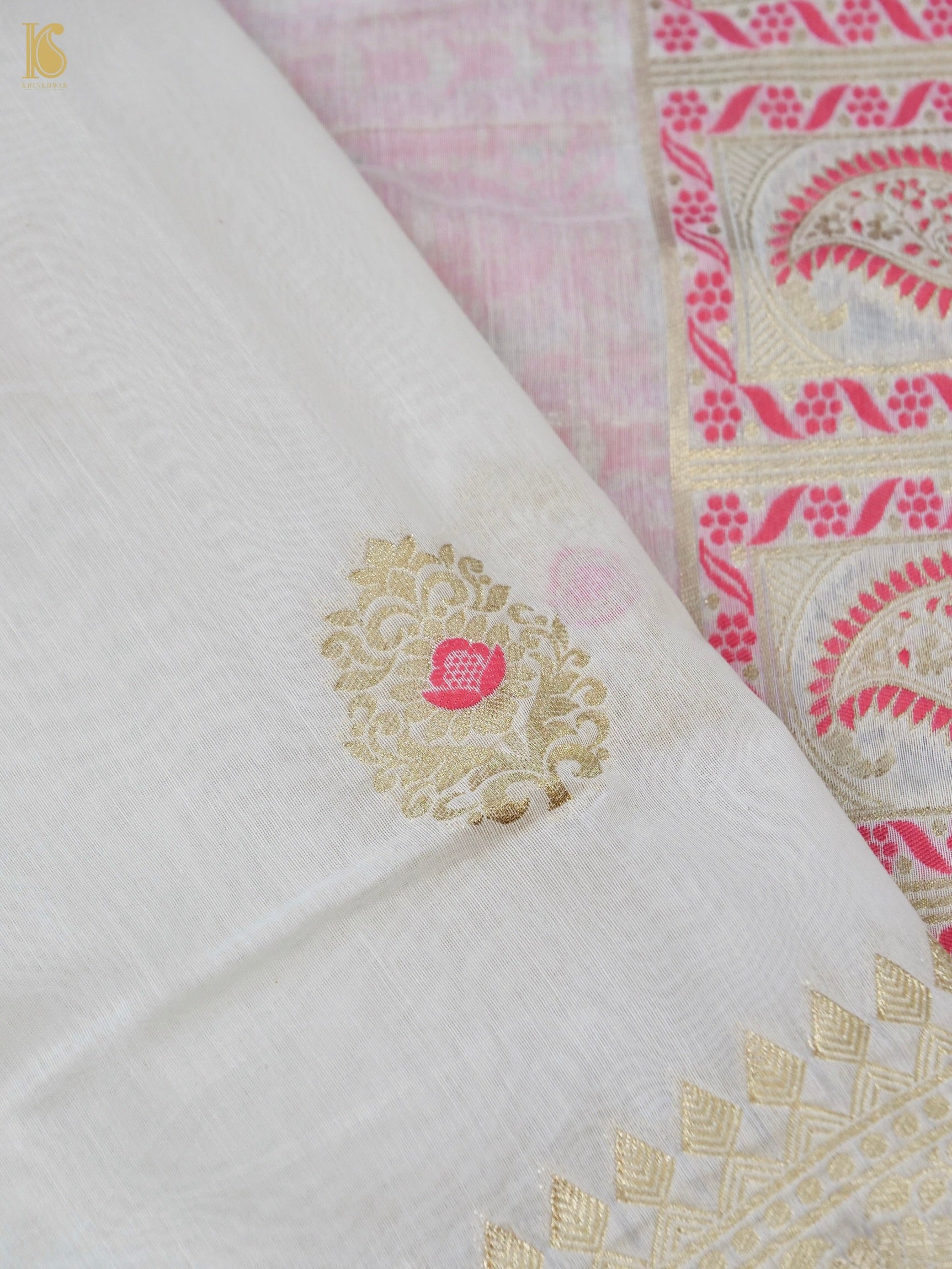 Cotton Silk Meenakari Banarasi Suit Set