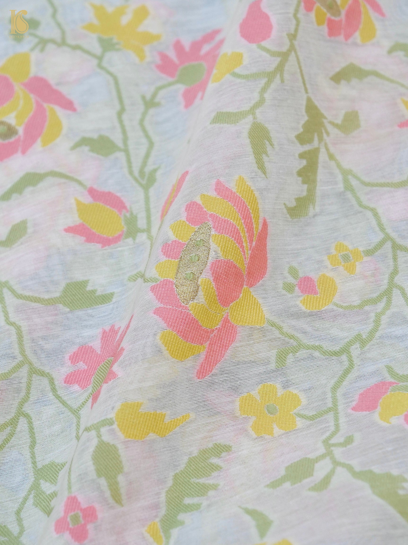 Cotton Silk Meenakari Banarasi Suit Set