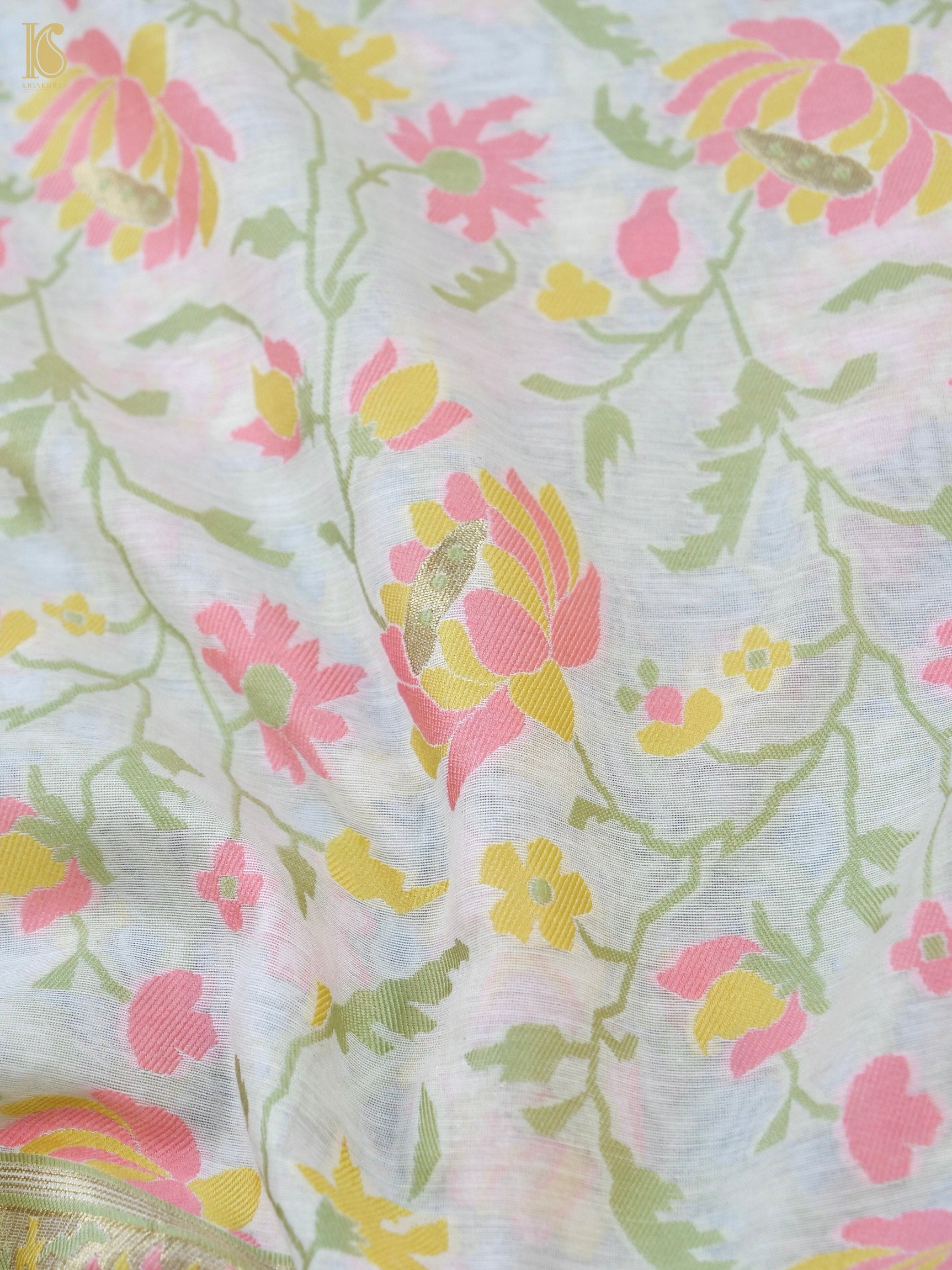 Cotton Silk Meenakari Banarasi Suit Set