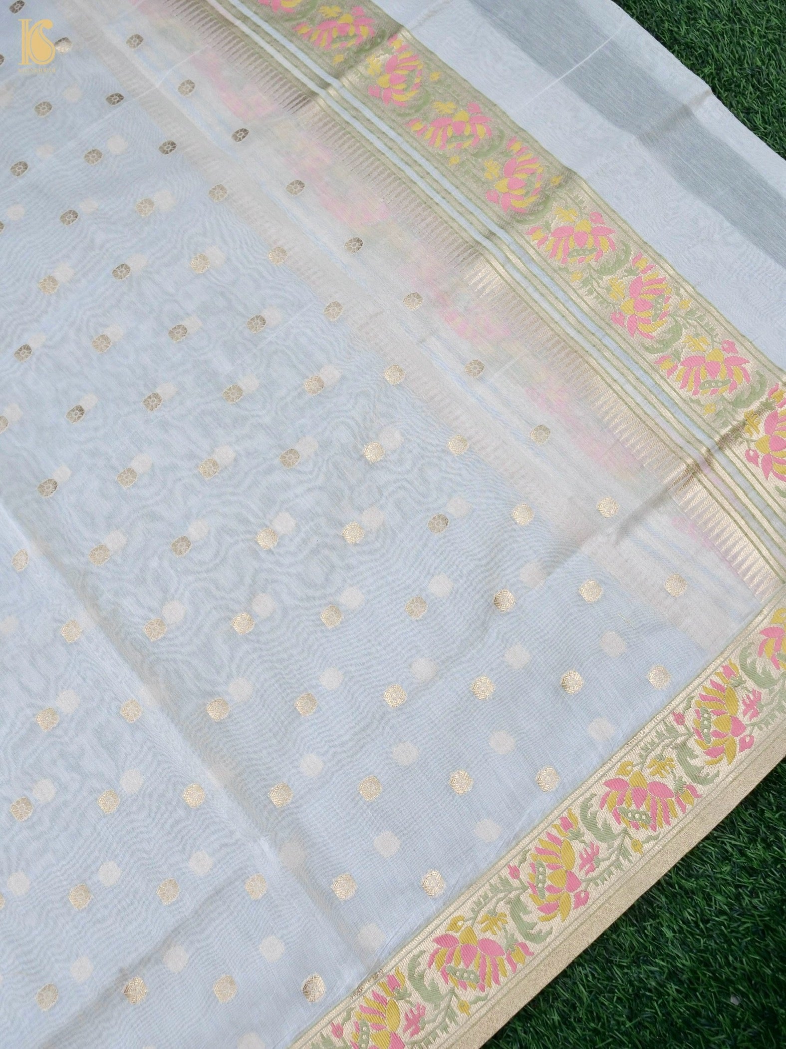 Cotton Silk Meenakari Banarasi Suit Set