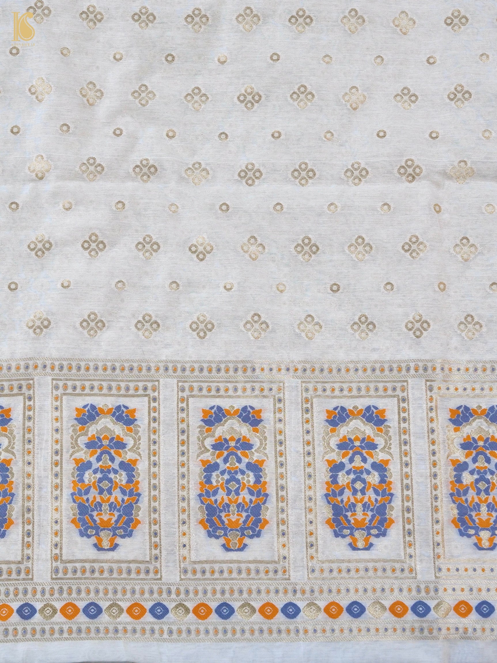 Cotton Silk Meenakari Banarasi Suit Set