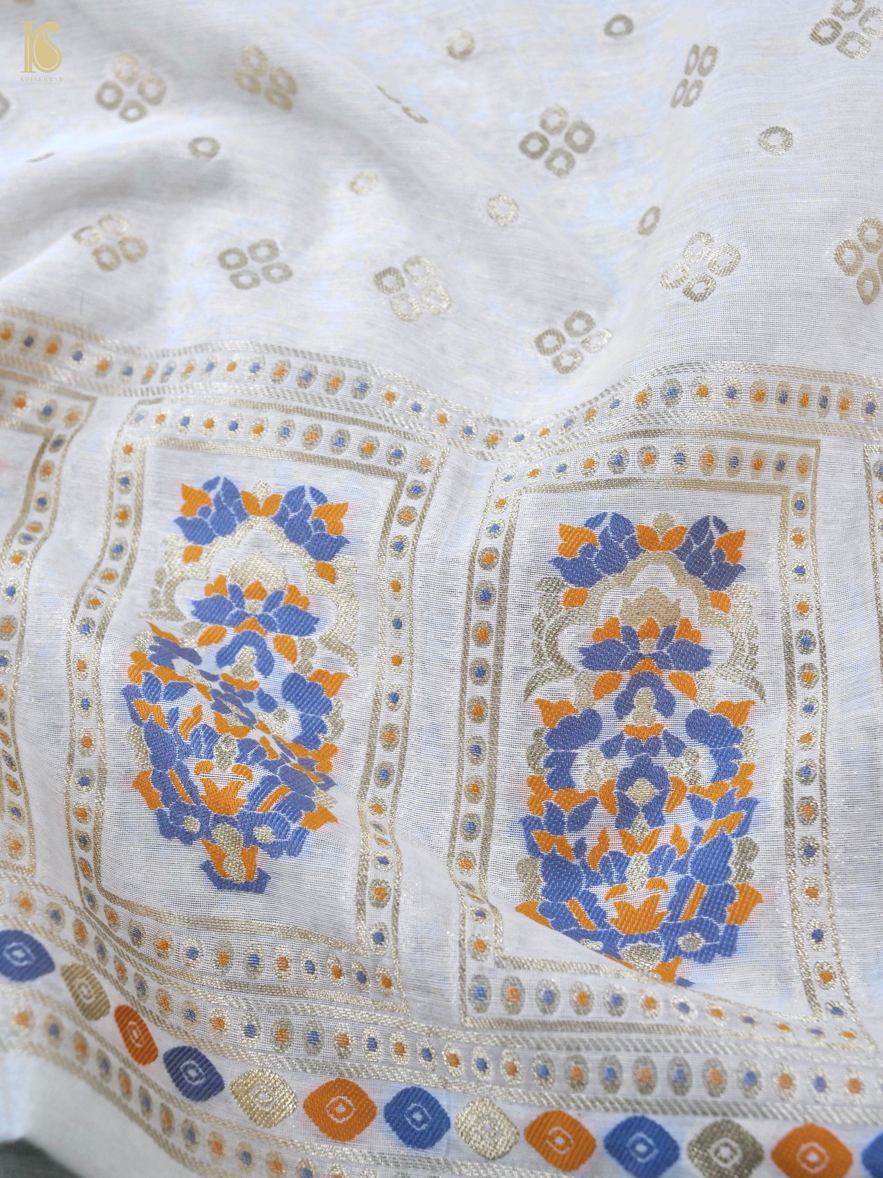 Cotton Silk Meenakari Banarasi Suit Set