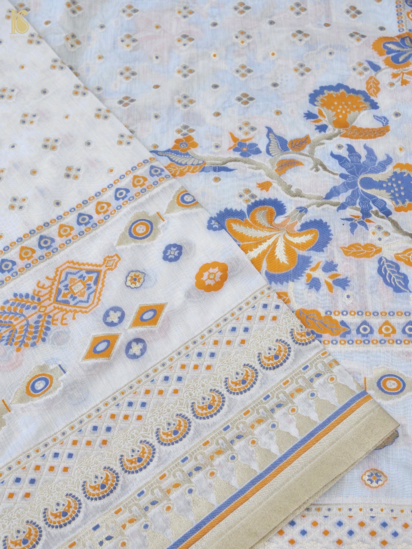 Cotton Silk Meenakari Banarasi Suit Set