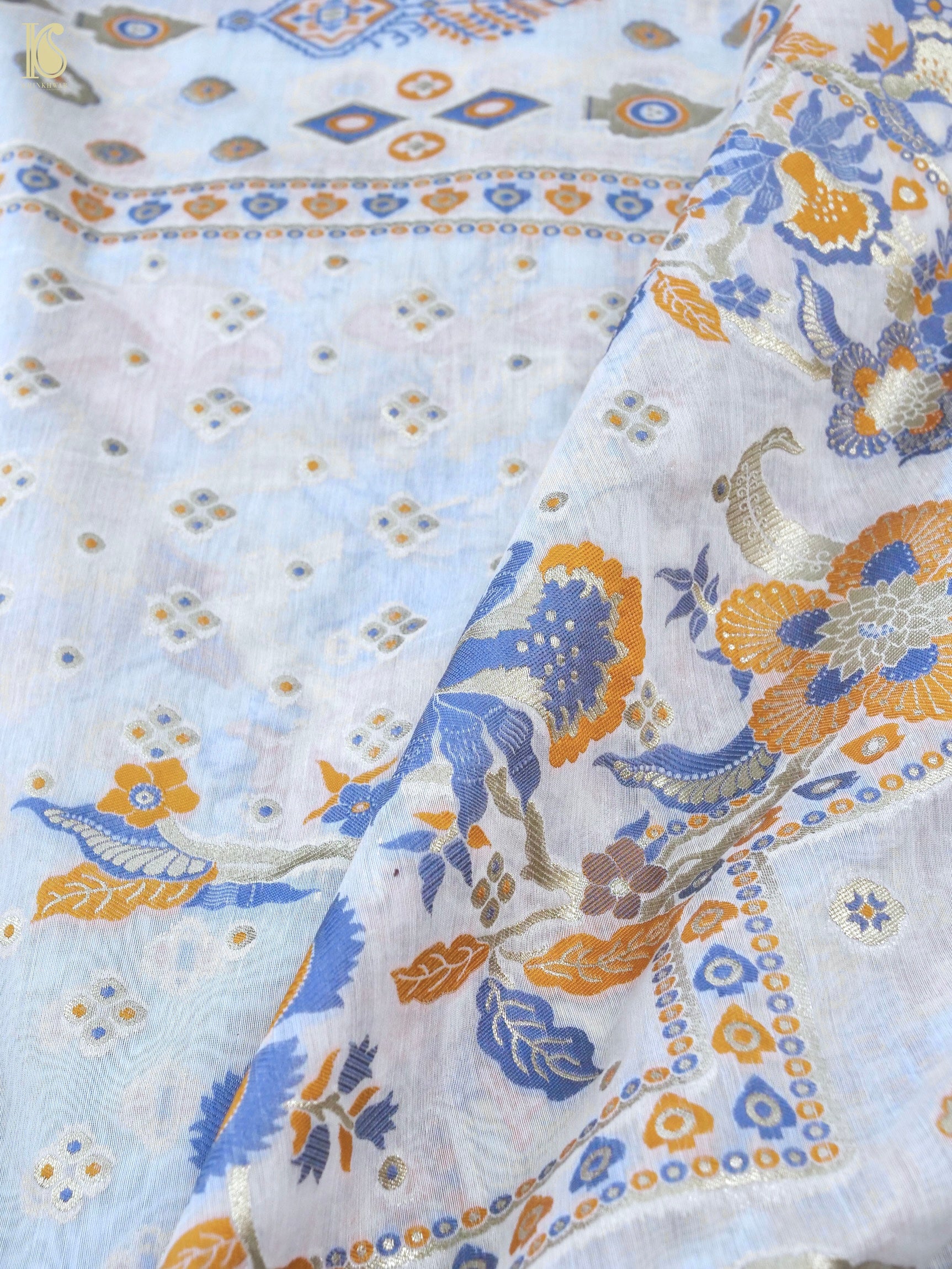 Cotton Silk Meenakari Banarasi Suit Set
