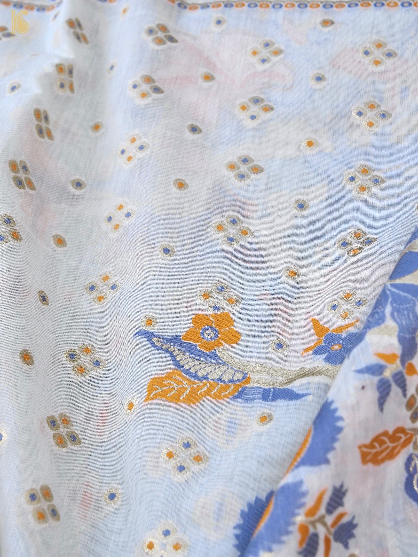 Cotton Silk Meenakari Banarasi Suit Set