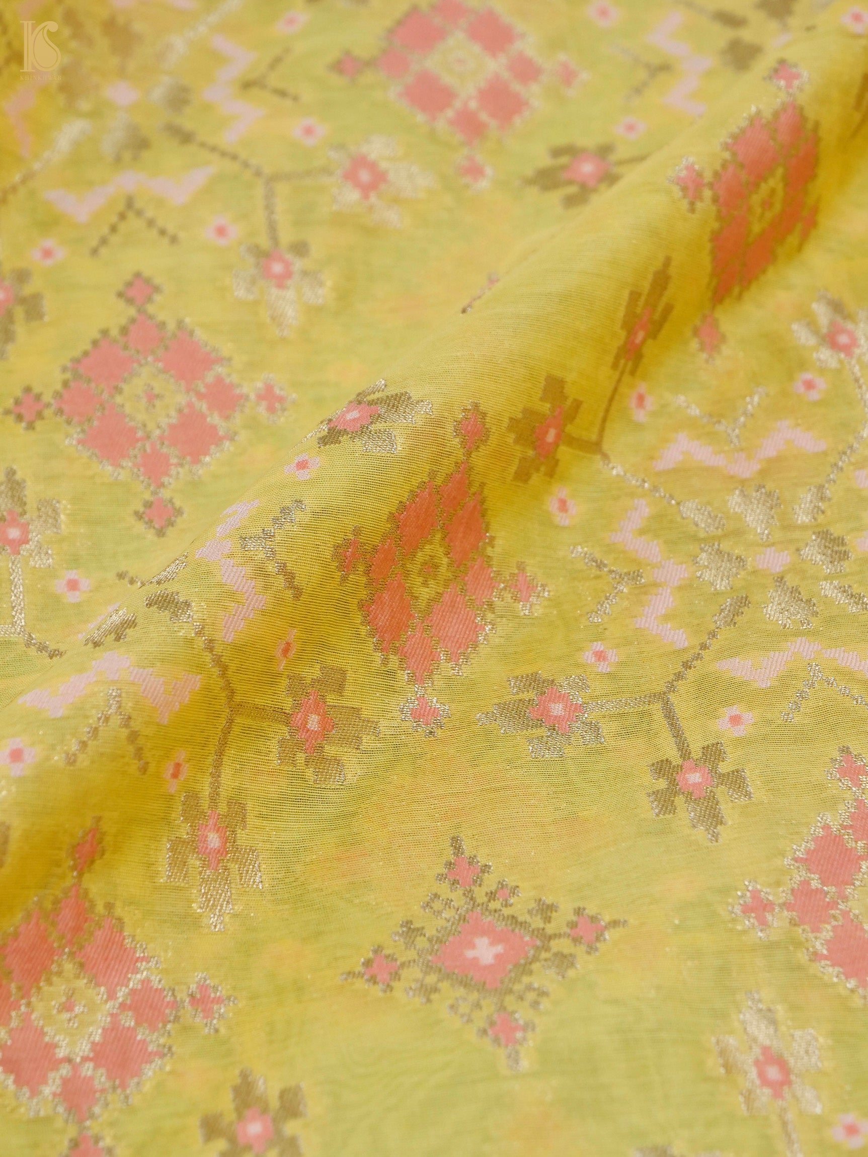 Cotton Silk Meenakari Banarasi Suit Set