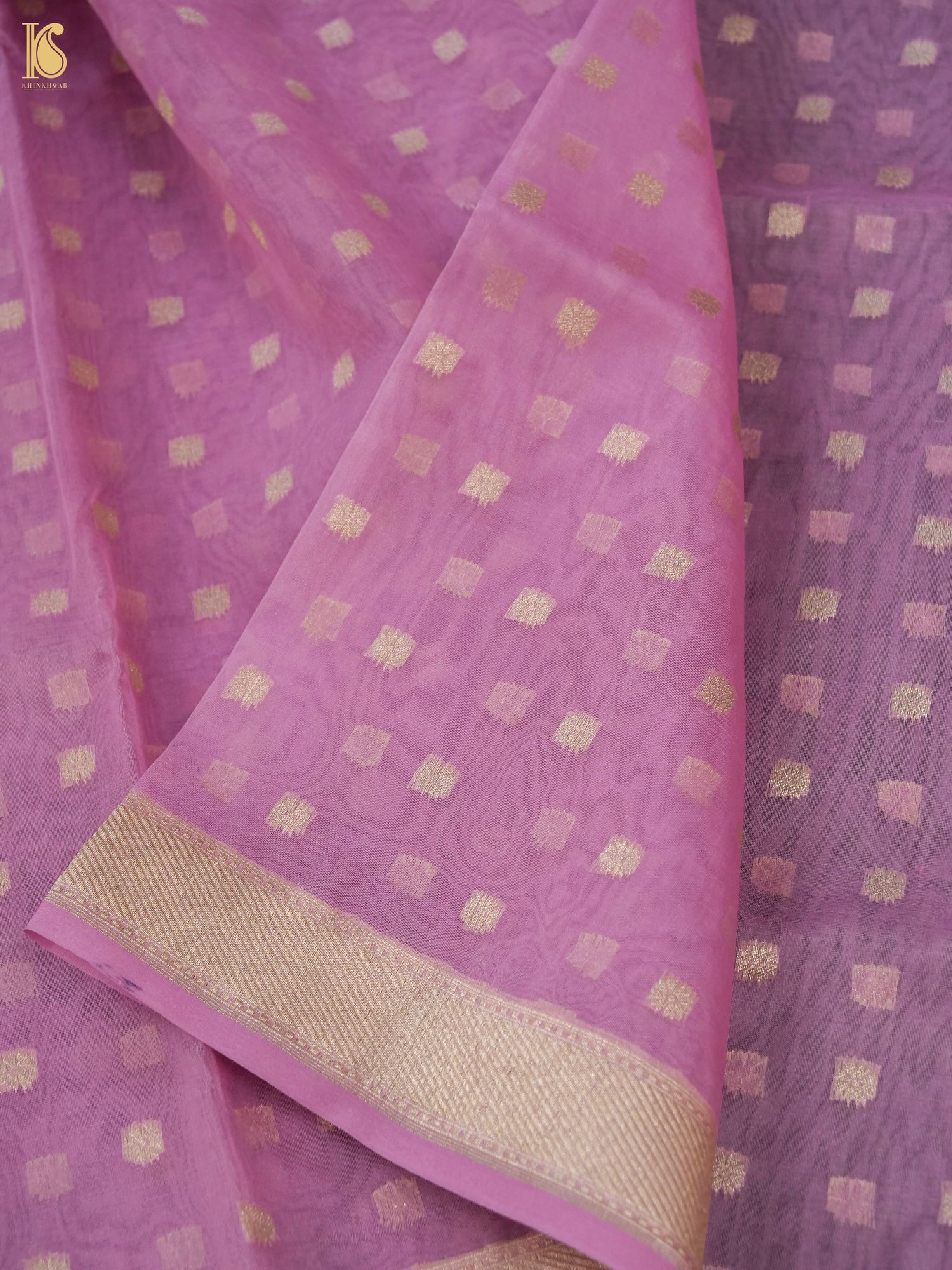 Handloom Banarasi Kora Silk Dupatta