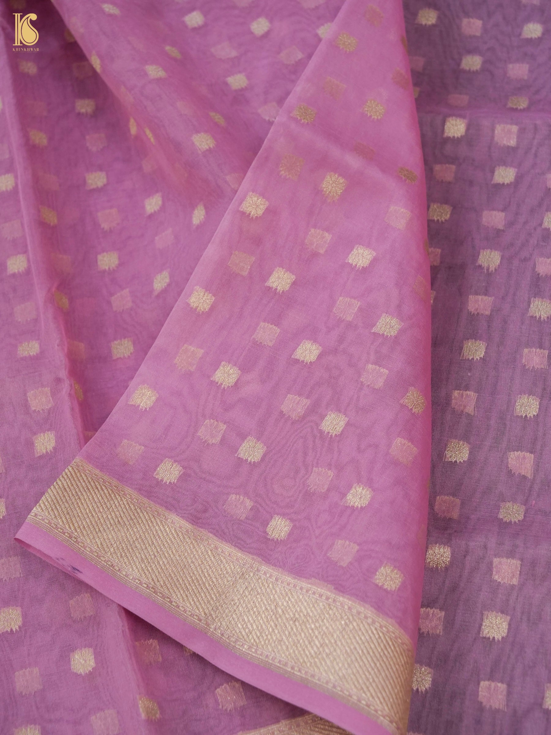 Handloom Banarasi Kora Silk Dupatta