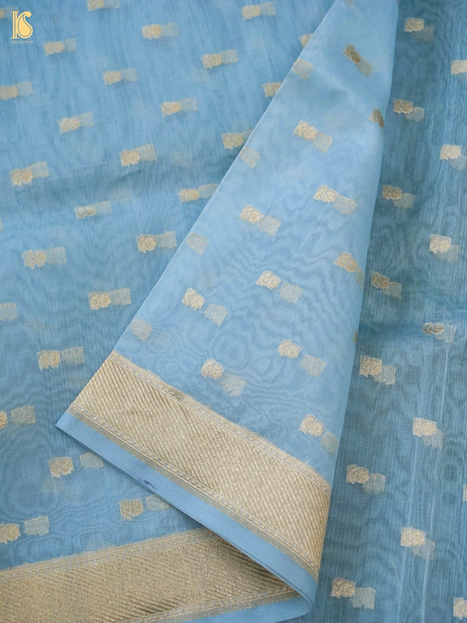 Handloom Banarasi Kora Silk Dupatta