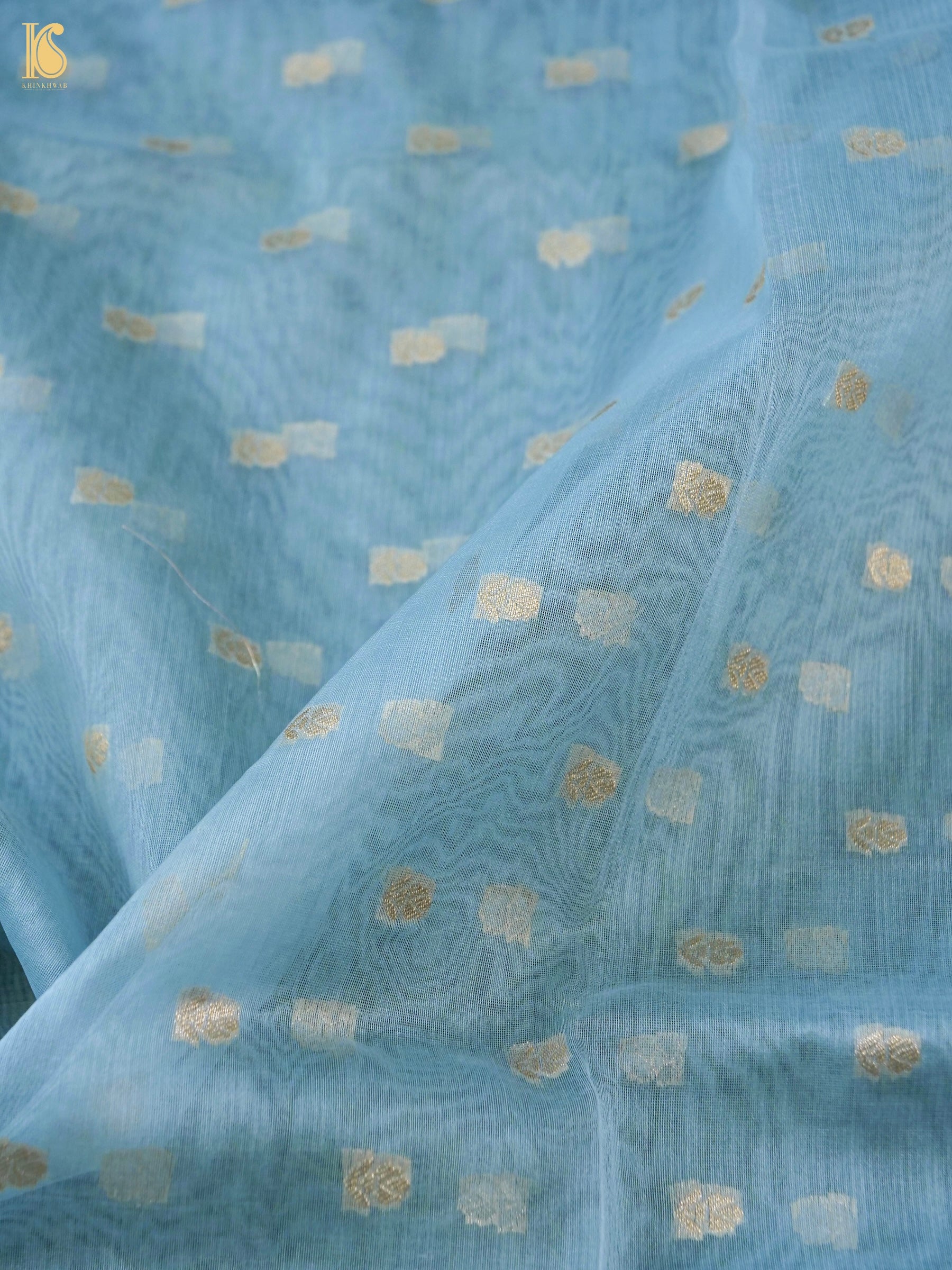 Handloom Banarasi Kora Silk Dupatta