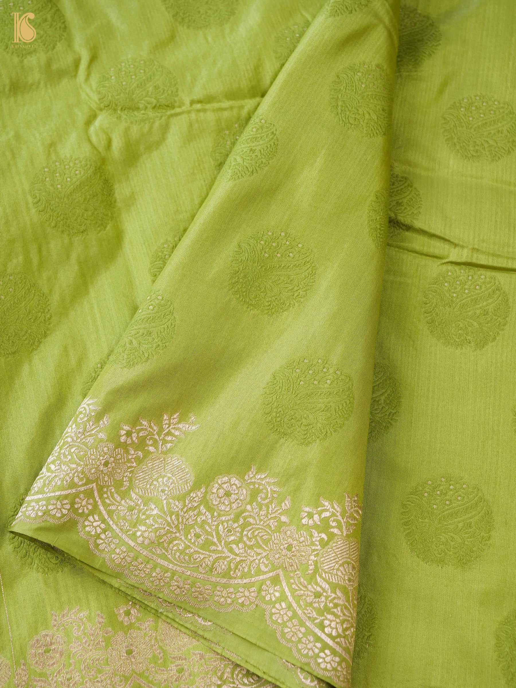 Katan Silk Handwoven Banarasi Saree