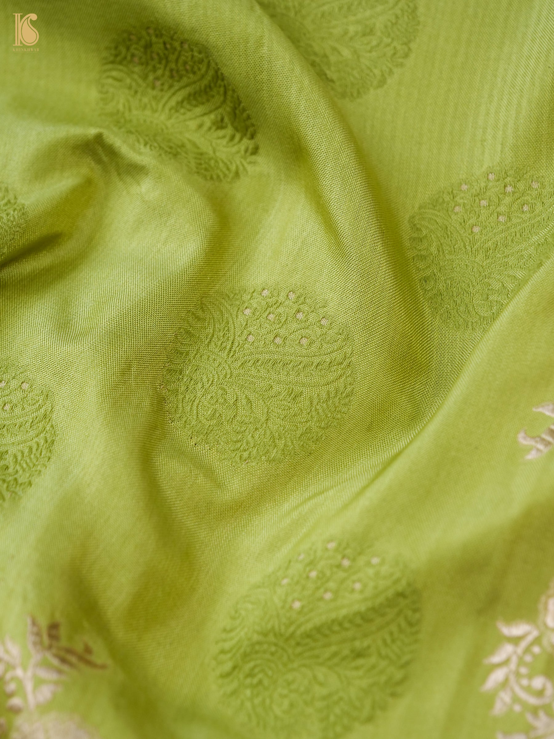 Katan Silk Handwoven Banarasi Saree