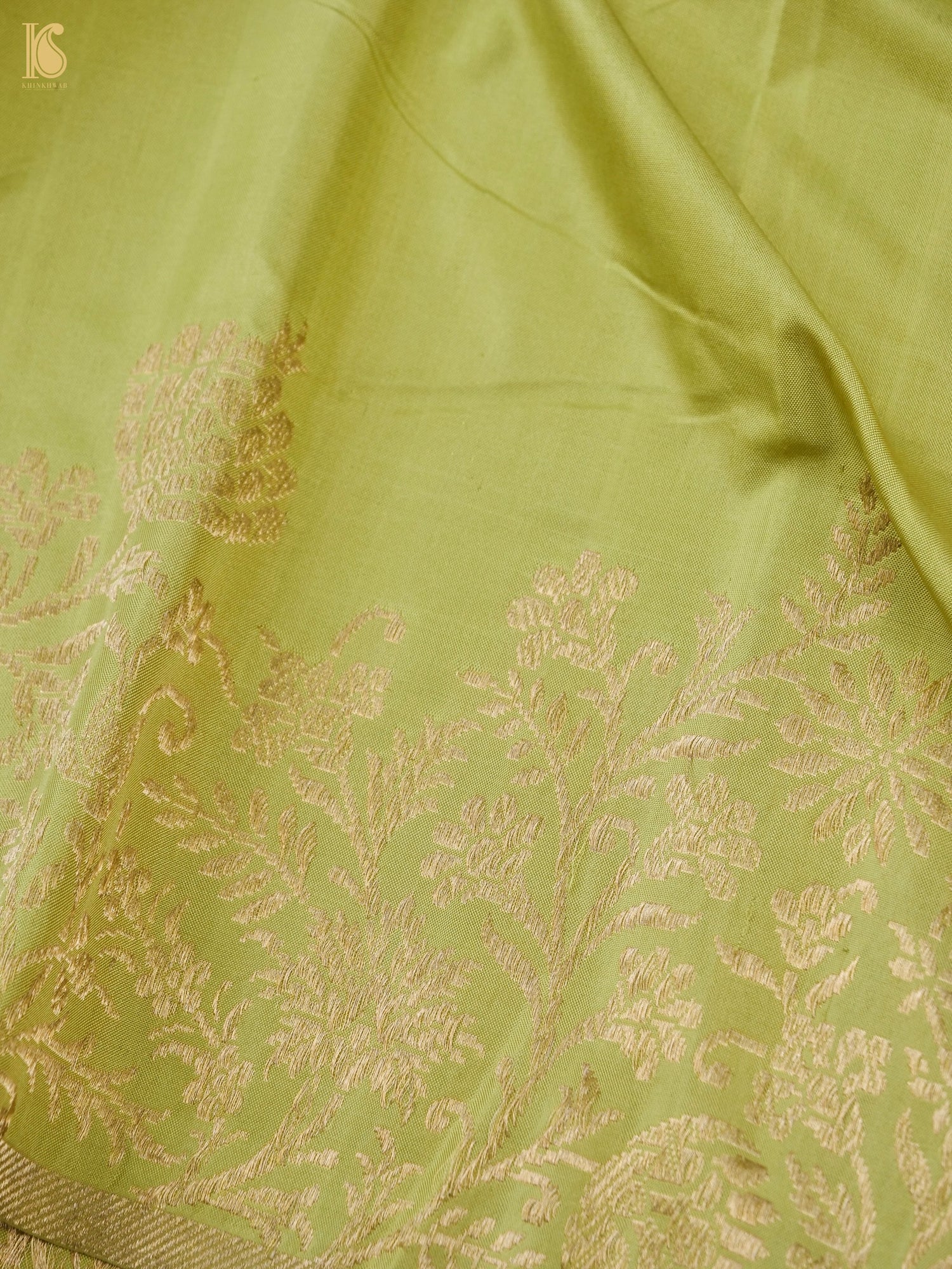 Banarasi Handloom Pure Katan Silk Kadwa Saree