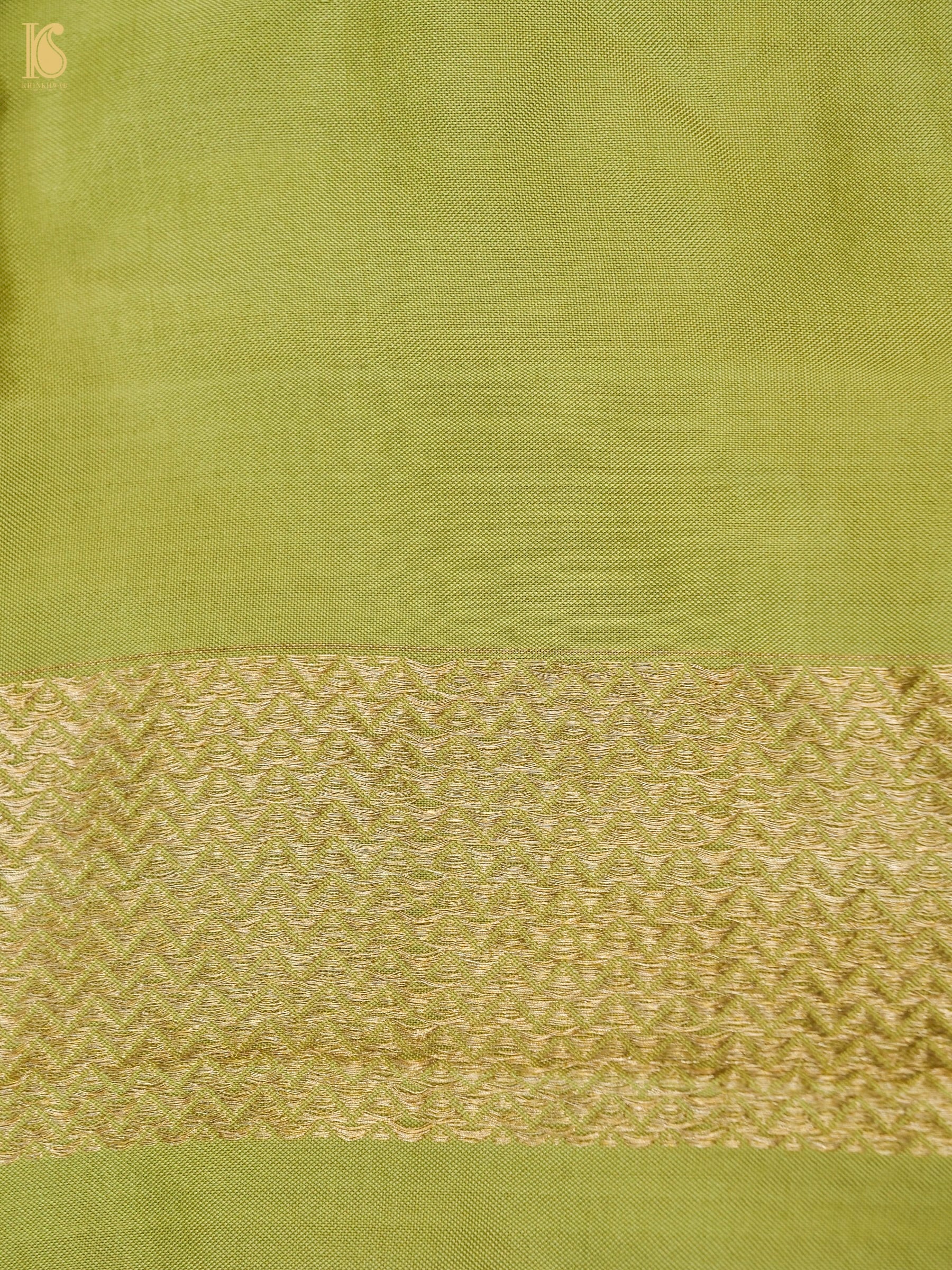 Banarasi Handloom Pure Katan Silk Kadwa Saree