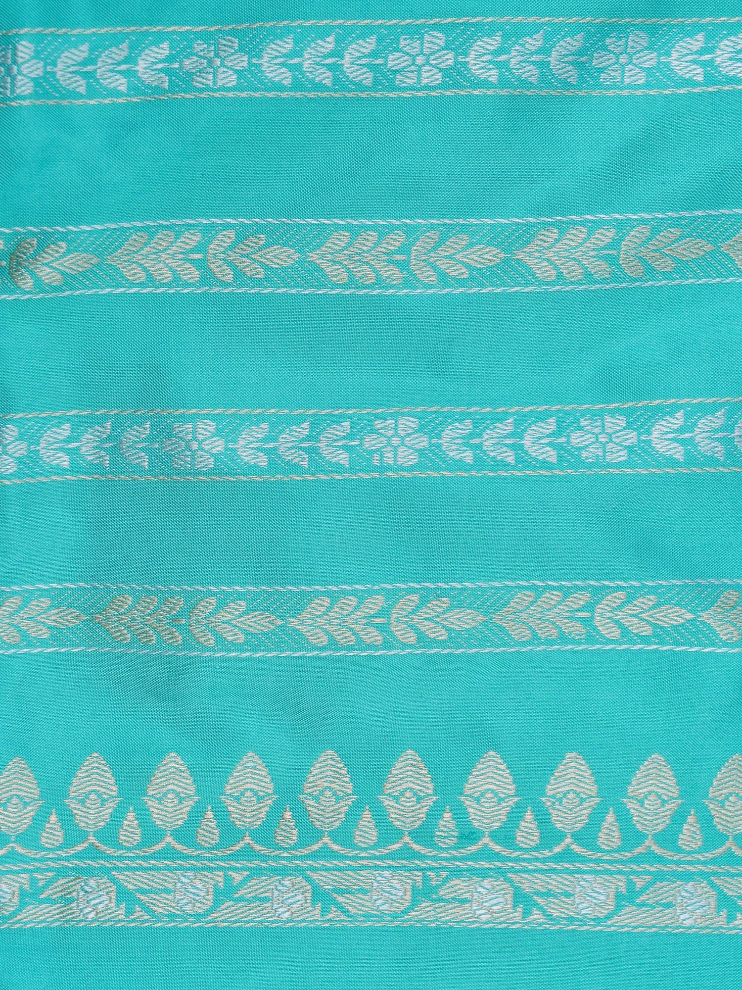 Handloom Banarasi Katan Silk Kadwa Ektara Kumudini Saree