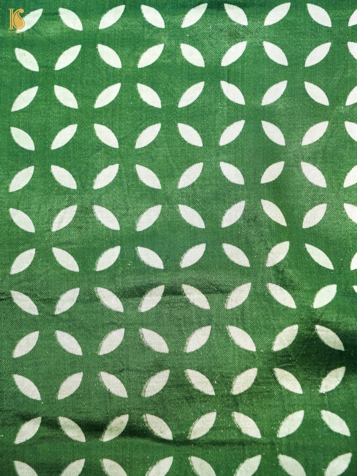 Pure Mashru Silk Hand Block Ajrakh Suit Fabric