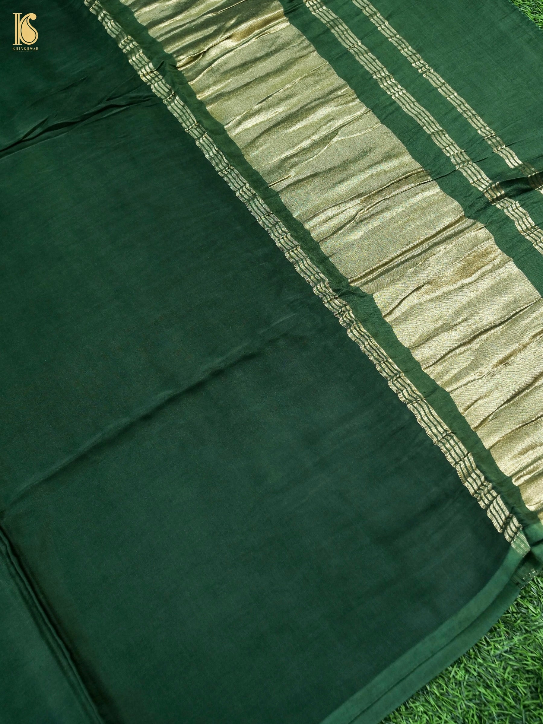 Pure Mashru Silk Hand Block Ajrakh Suit Fabric