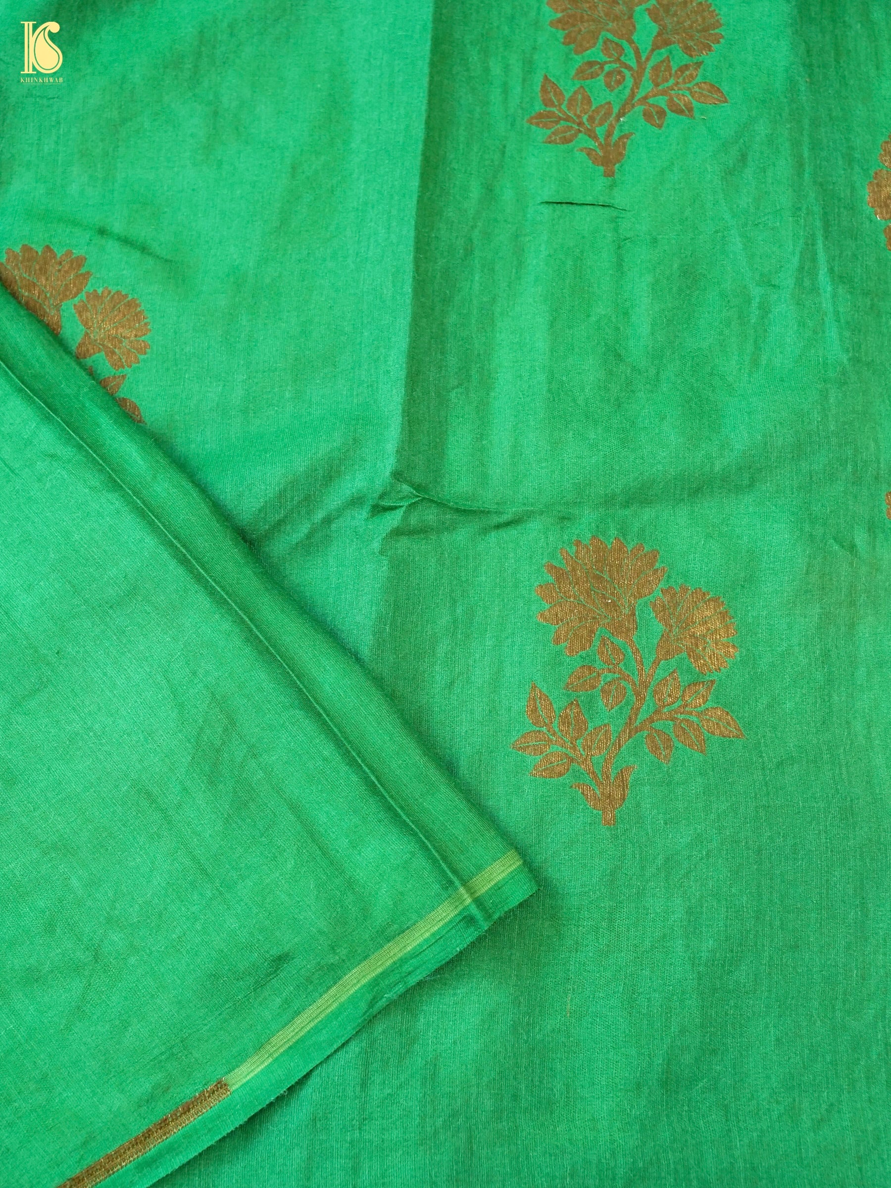Handloom Banarasi Purple Moonga Silk Saree