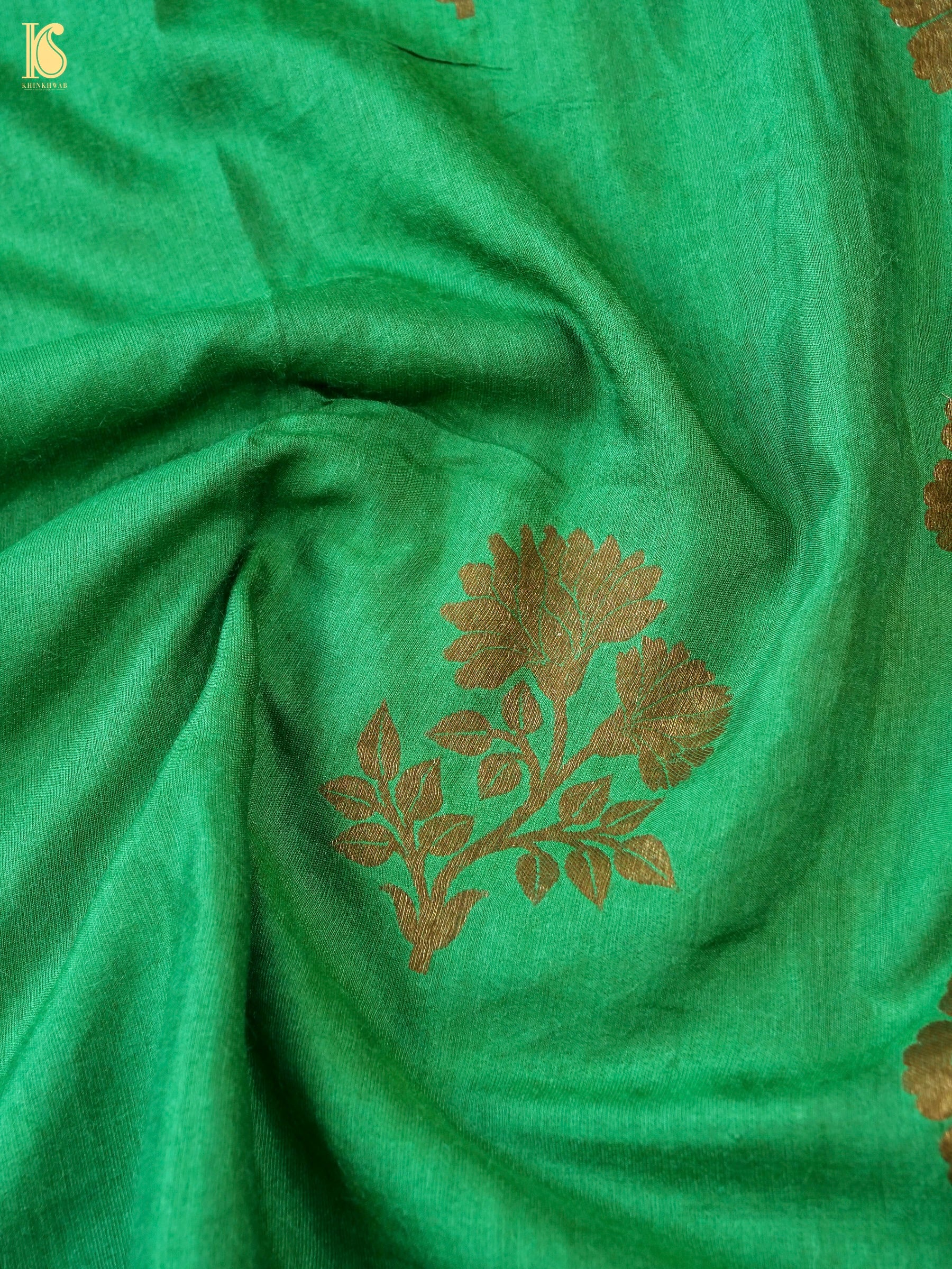 Handloom Banarasi Purple Moonga Silk Saree