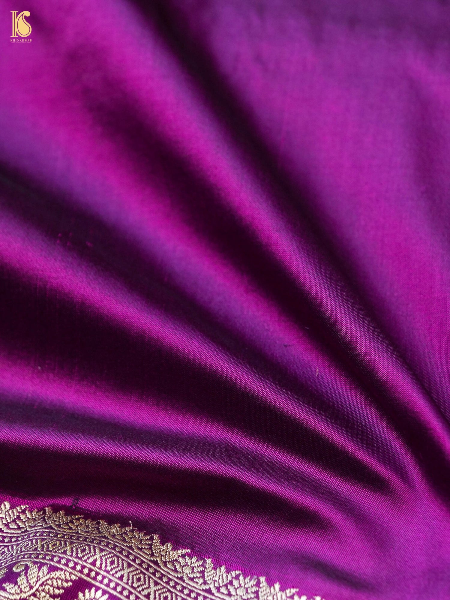 Banarasi Handloom Pure Katan Silk Kadwa Saree