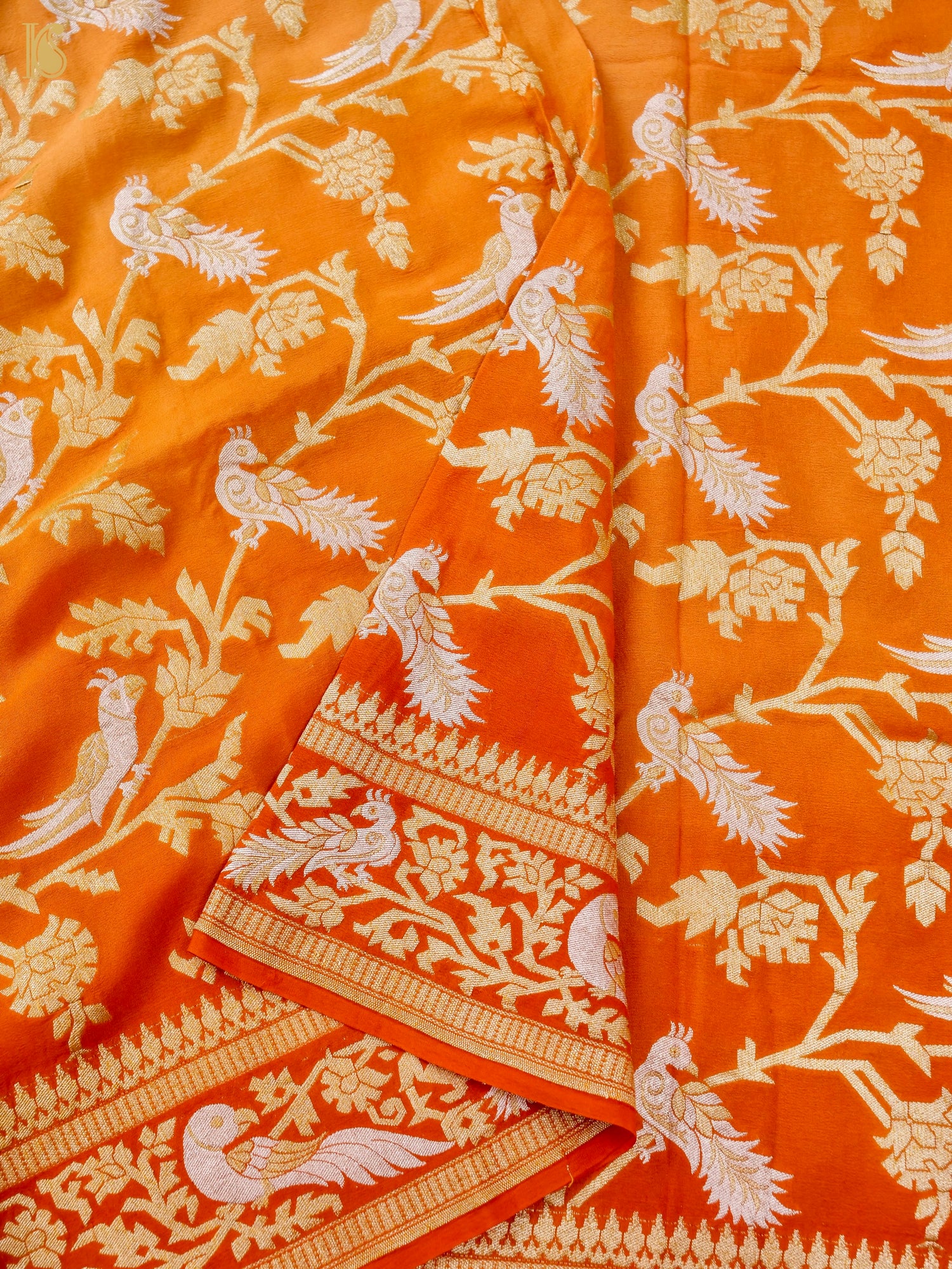 Banarasi Georgette Birds Dupatta