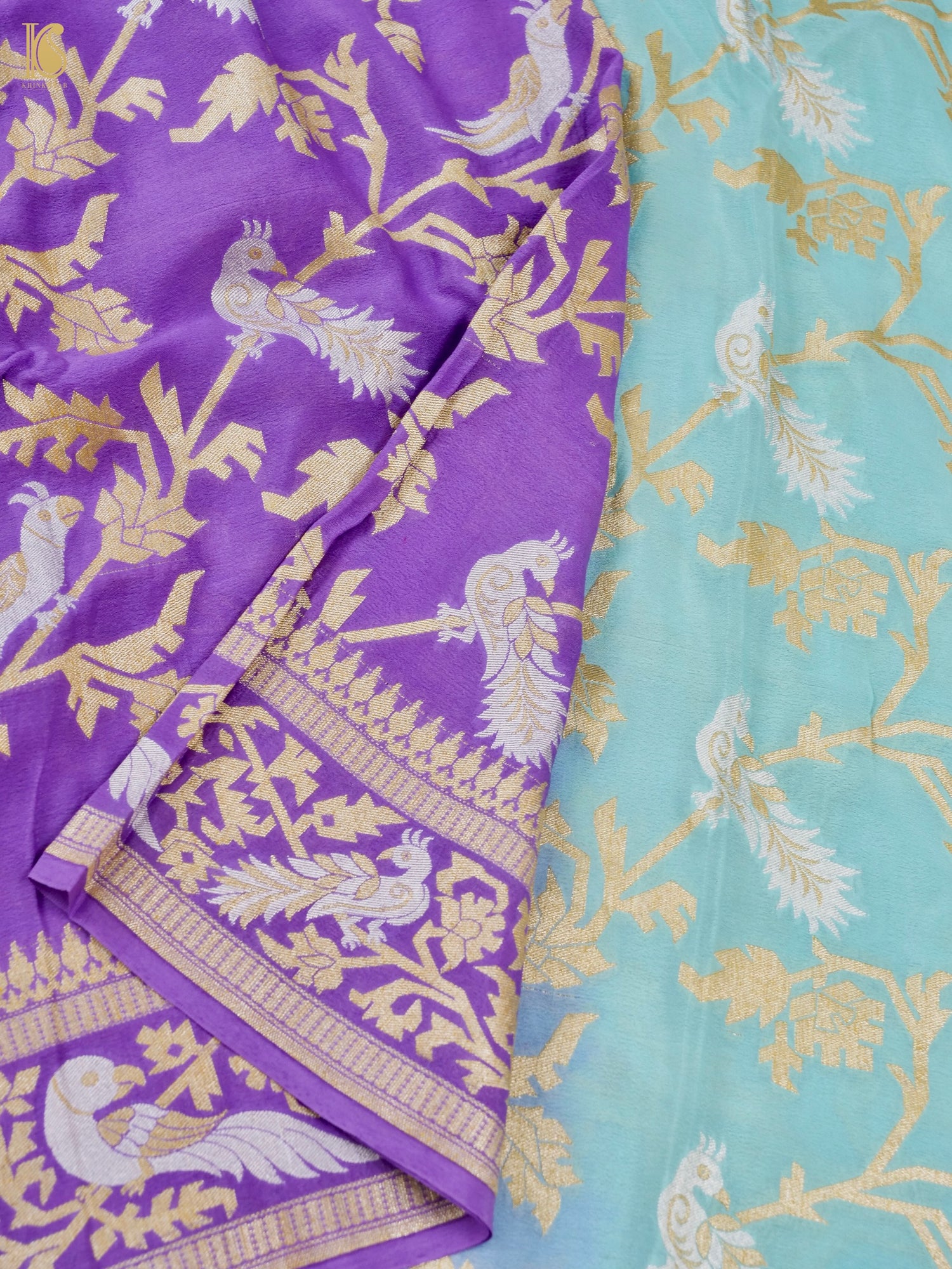 Banarasi Georgette Birds Dupatta