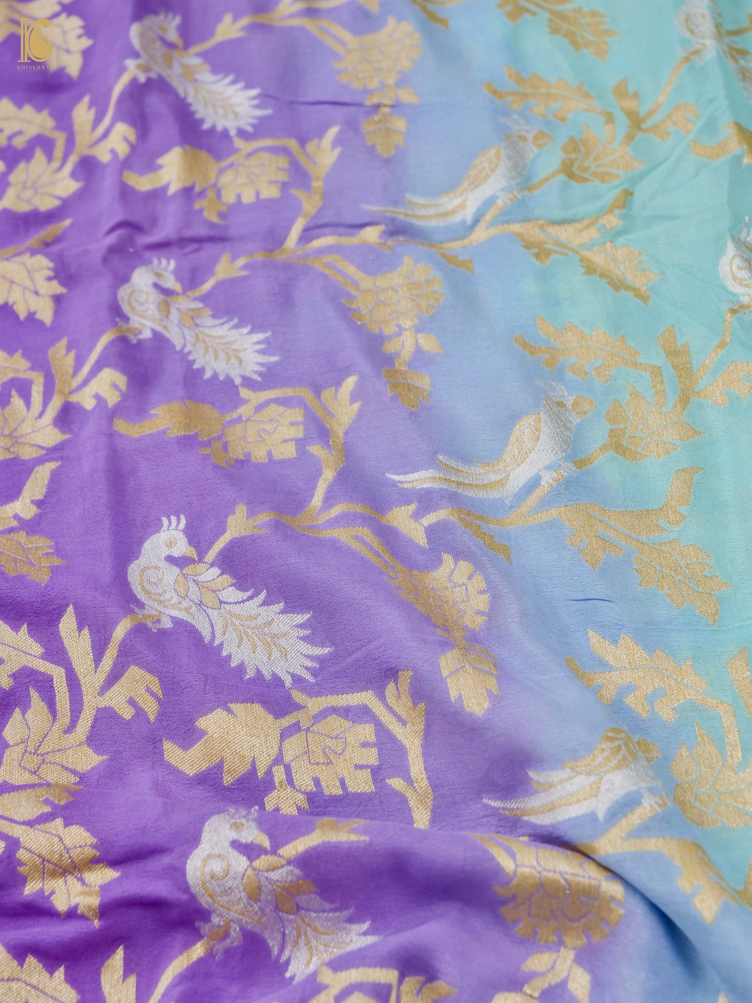Banarasi Georgette Birds Dupatta
