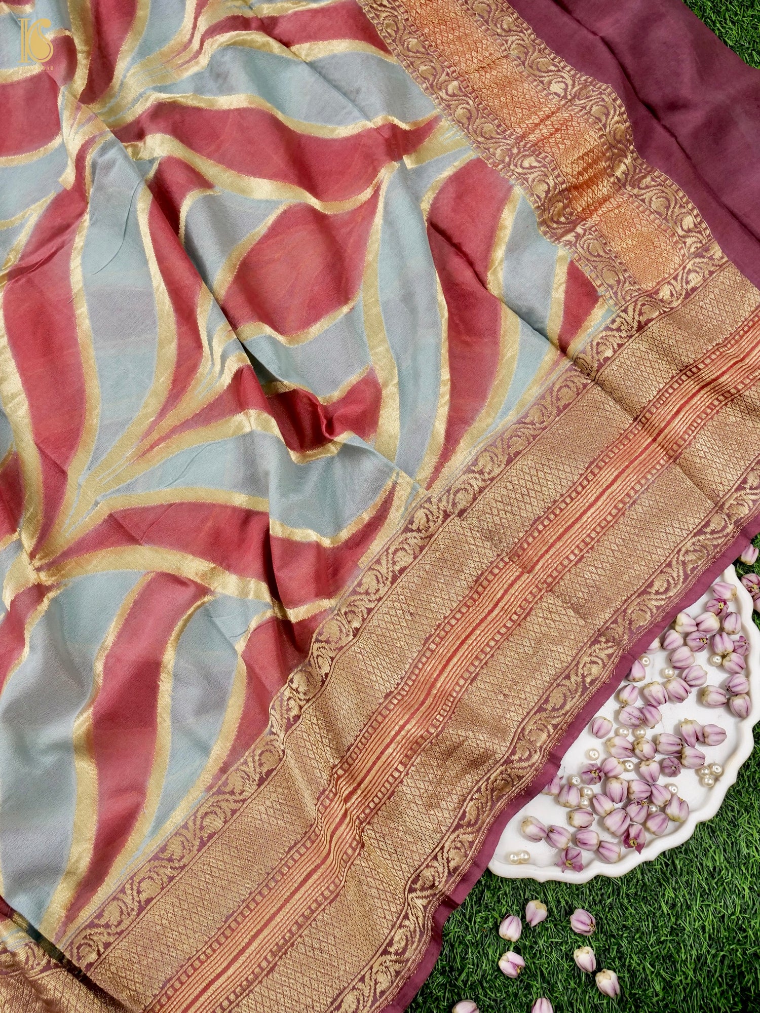 Georgette Handloom Banarasi Dupatta