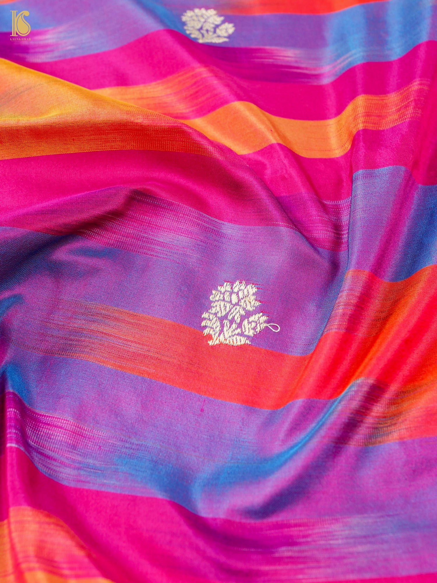 Handloom Banarasi Rangkat Silk Dupatta