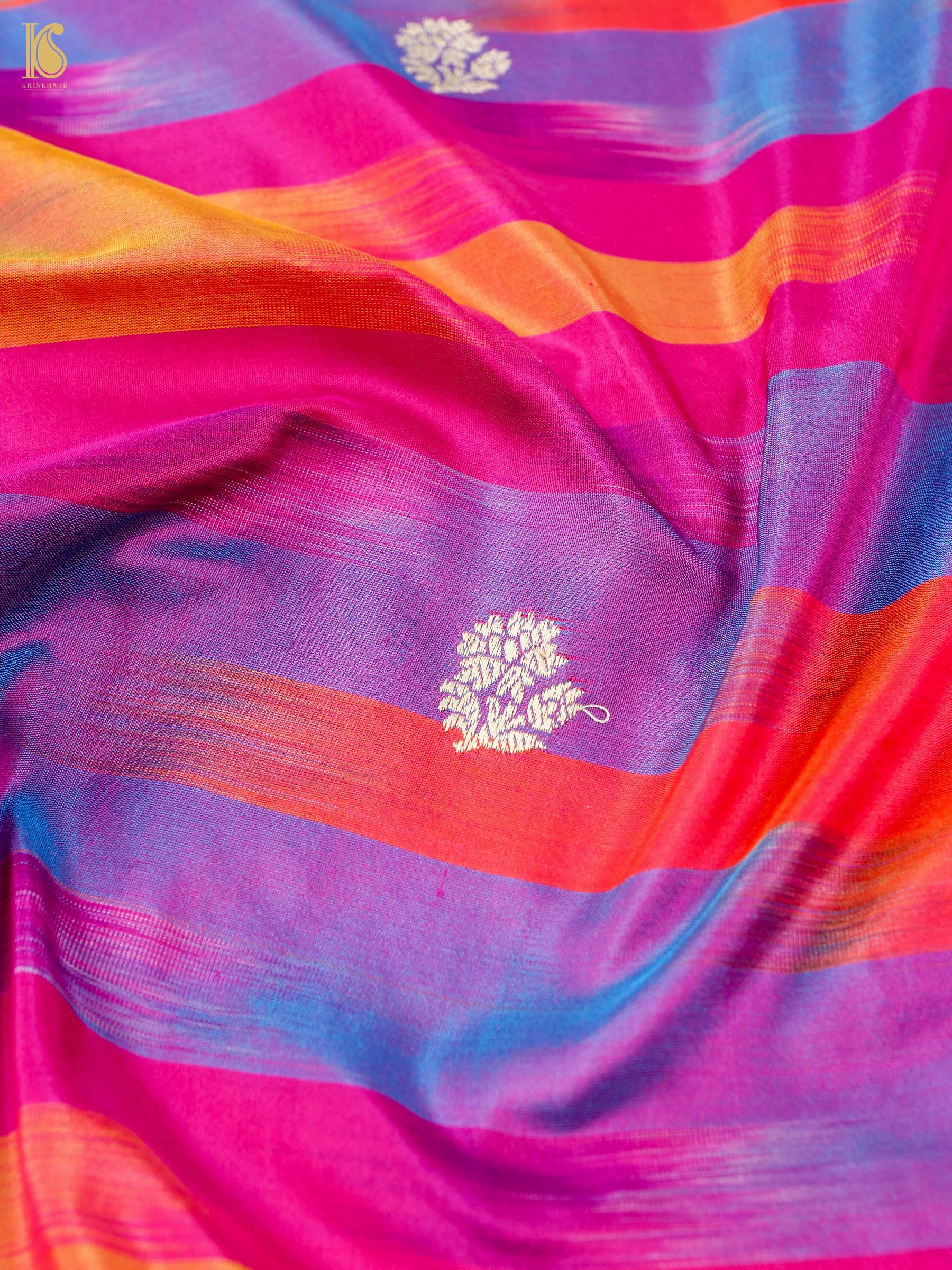 Handloom Banarasi Rangkat Silk Dupatta