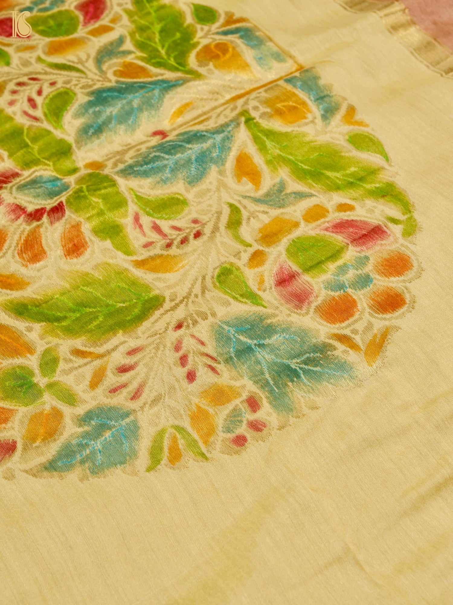 Moonga Silk Handloom Banarasi Dupatta