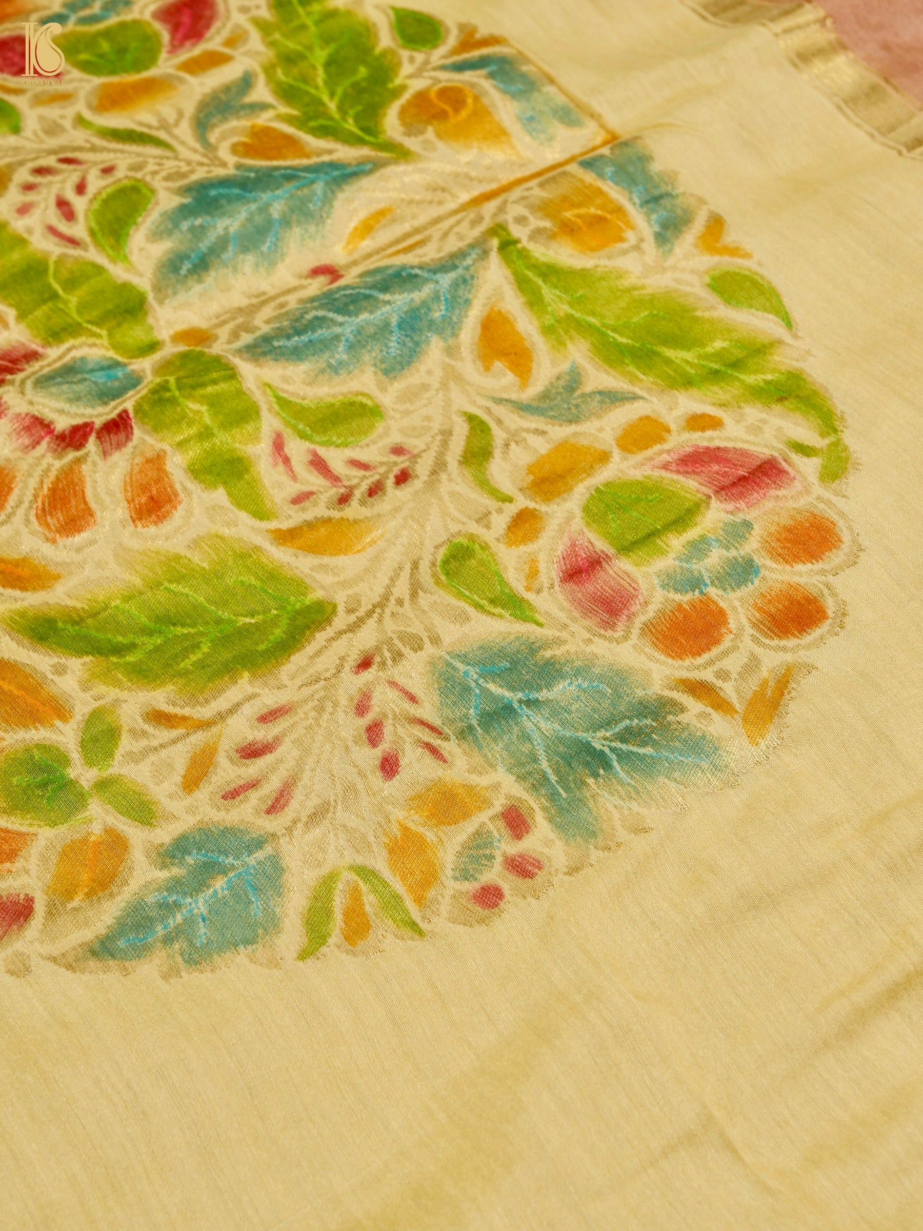 Moonga Silk Handloom Banarasi Dupatta