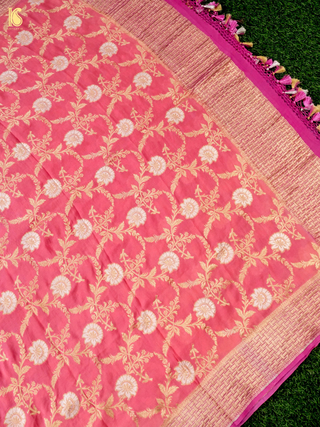 Georgette Banarasi Jaal Dupatta