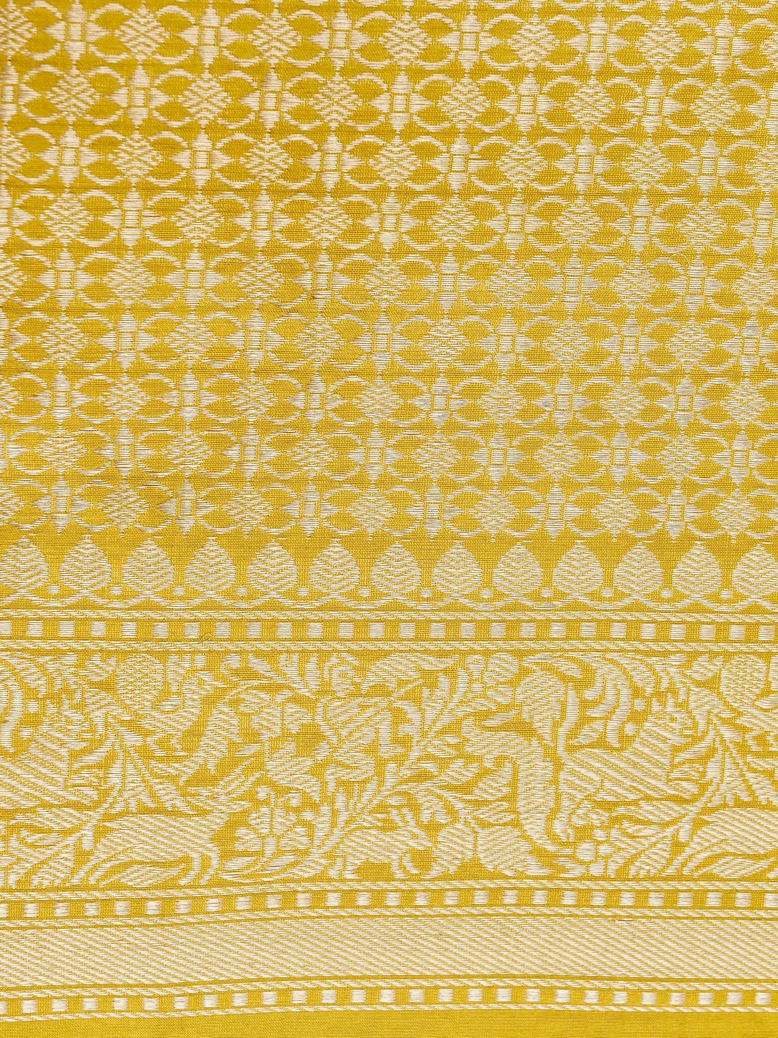 Handloom Banarasi Katan Shikargah Saree