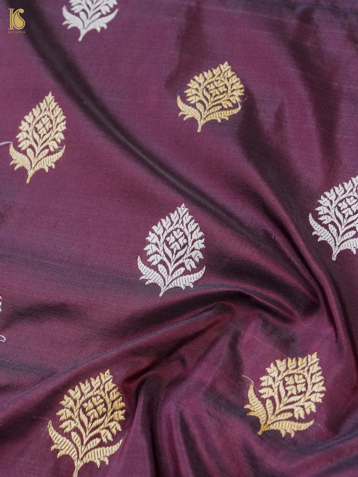 Banarasi Handloom Pure Katan Silk Kadwa Saree