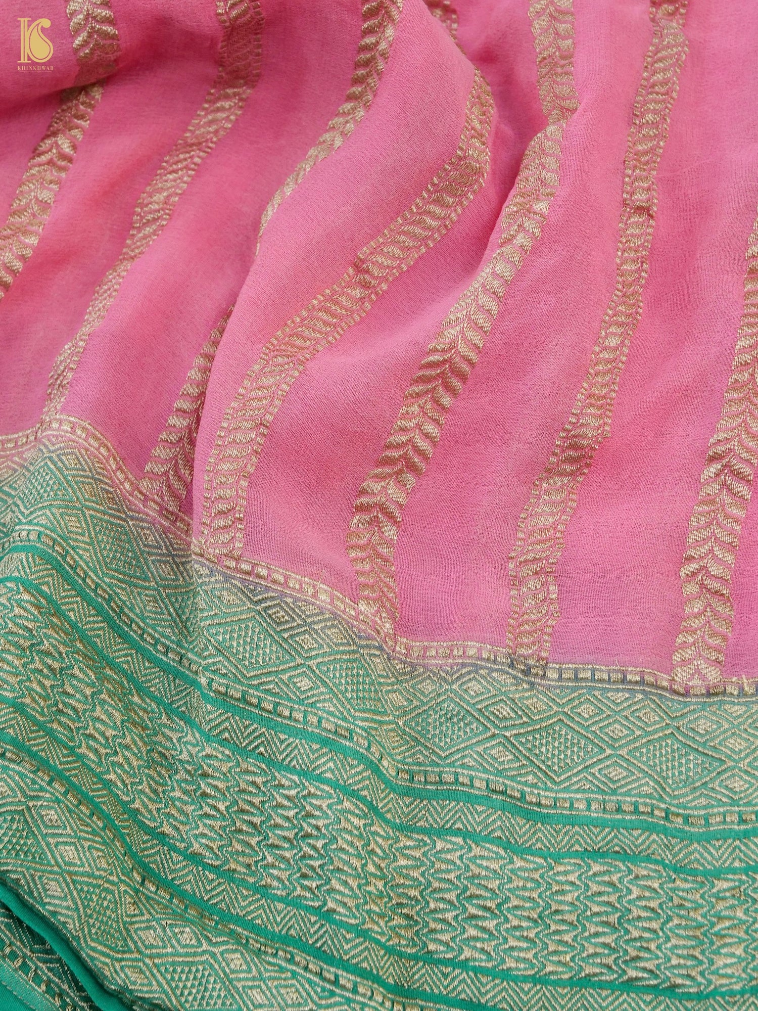 Pure Georgette Banarasi Saree