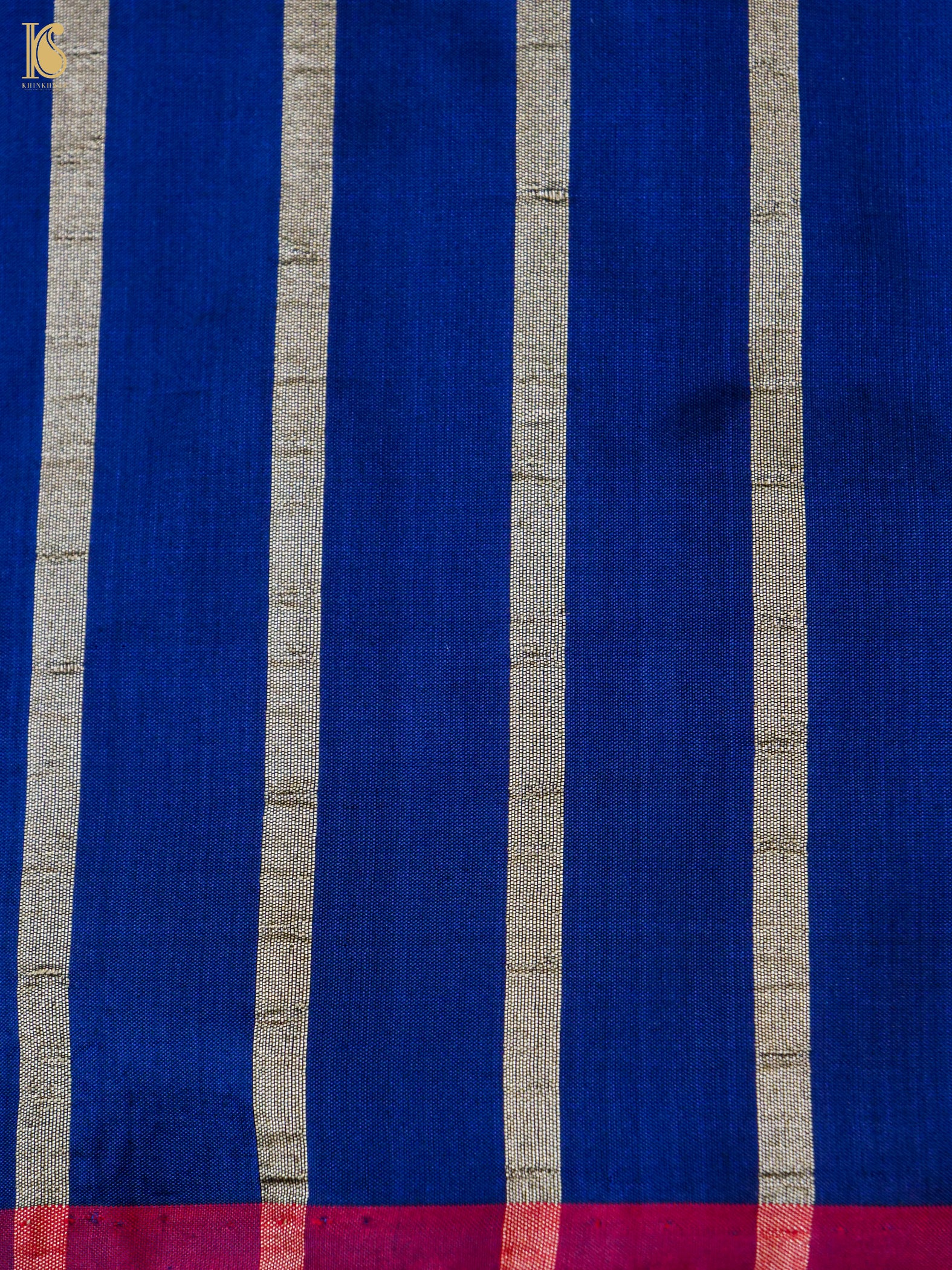 Handloom Banarasi Silk Tanchoi Floral Saree