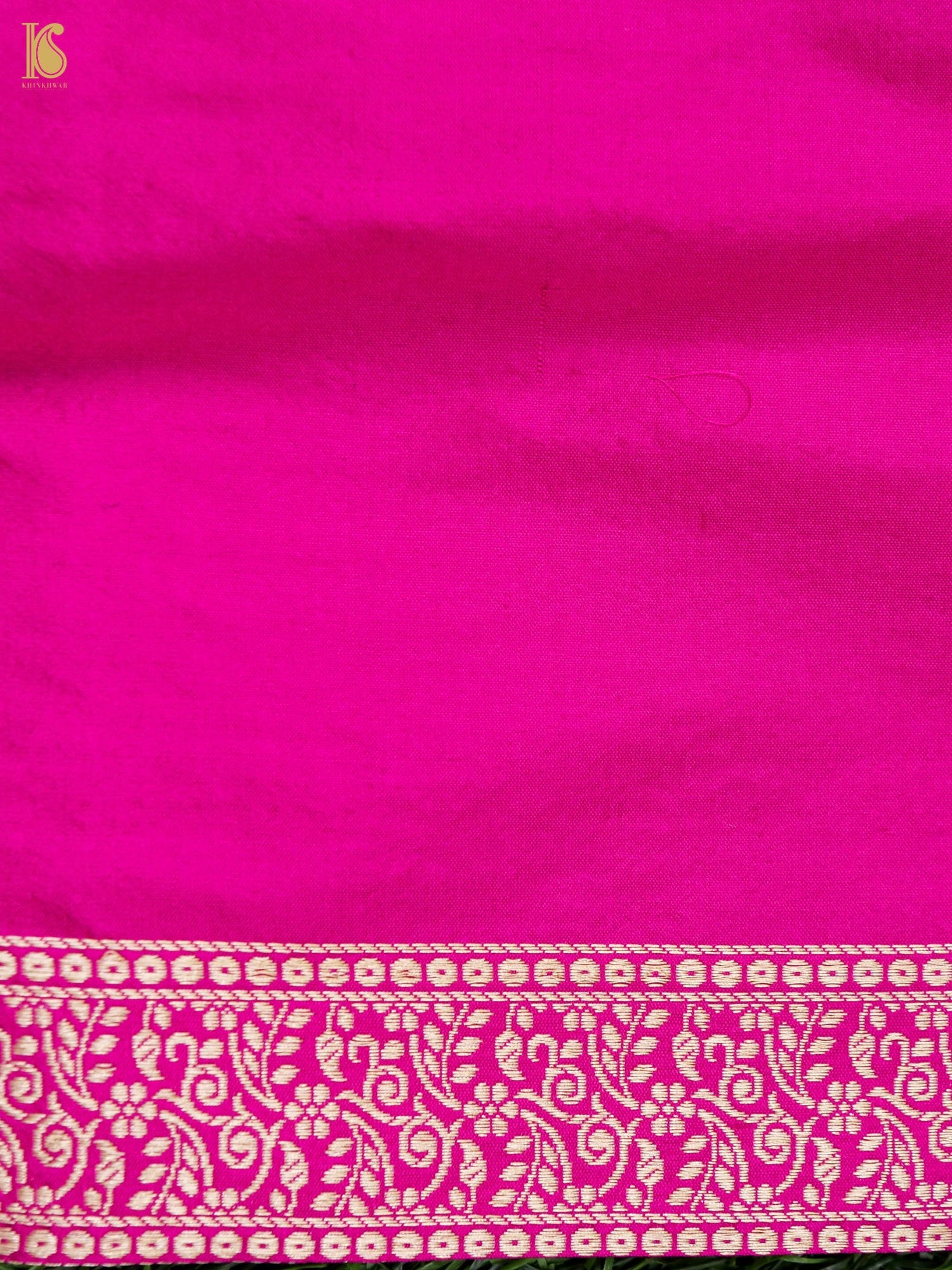 Handwoven Katan Silk Banarasi Shikargah Saree