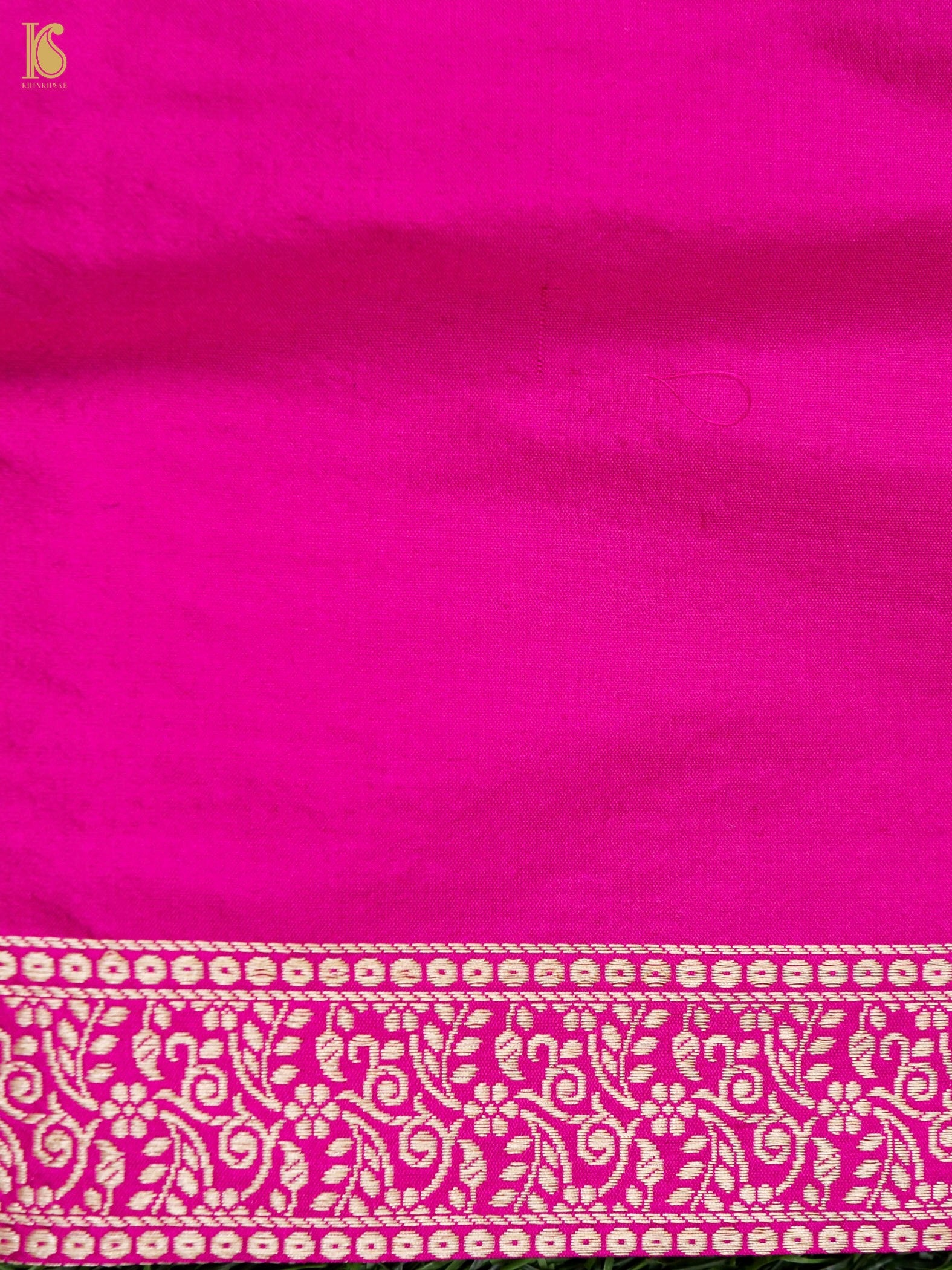 Handwoven Katan Silk Banarasi Shikargah Saree