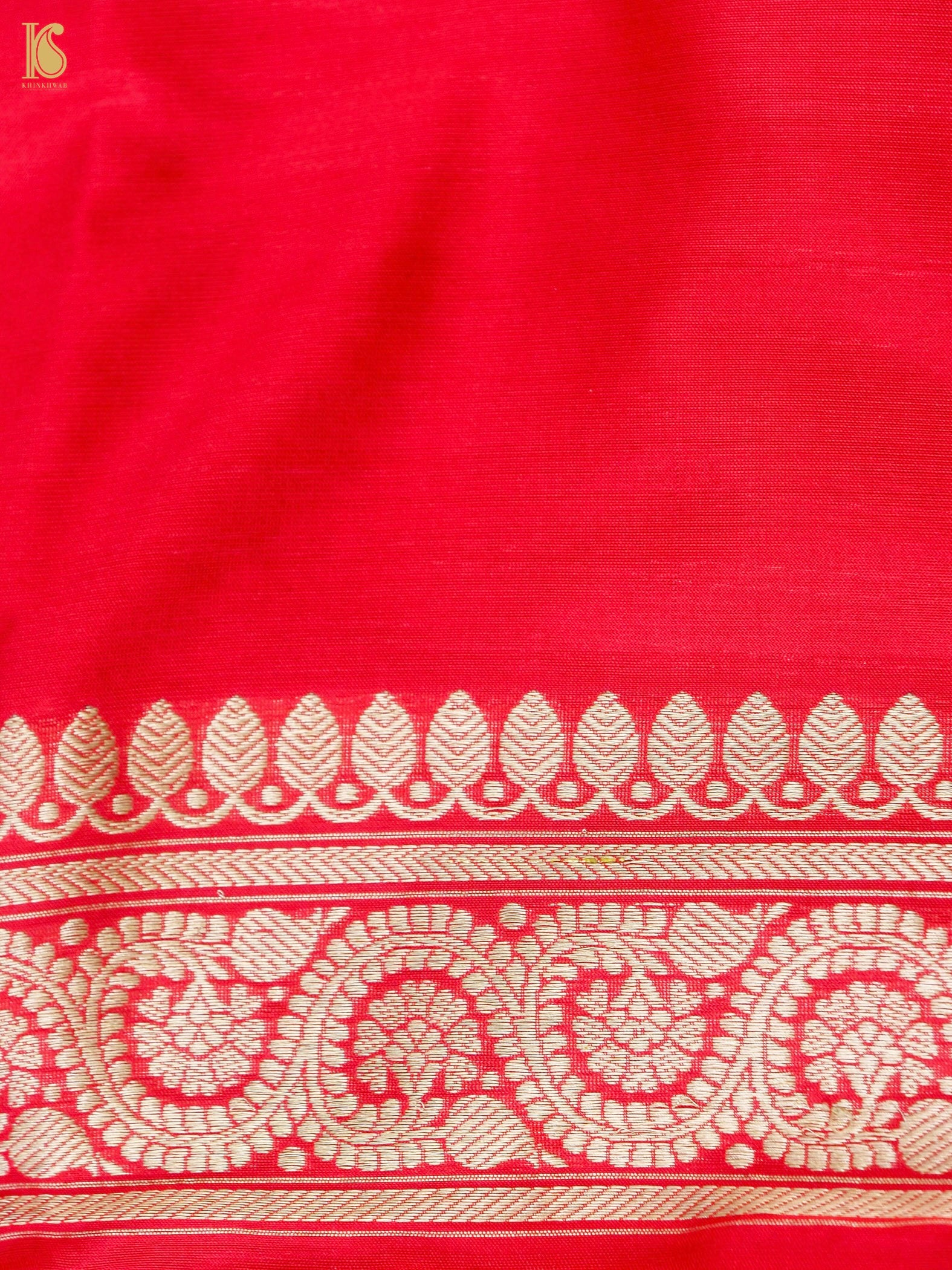Handloom Banarasi Katan Silk Shikargah Saree