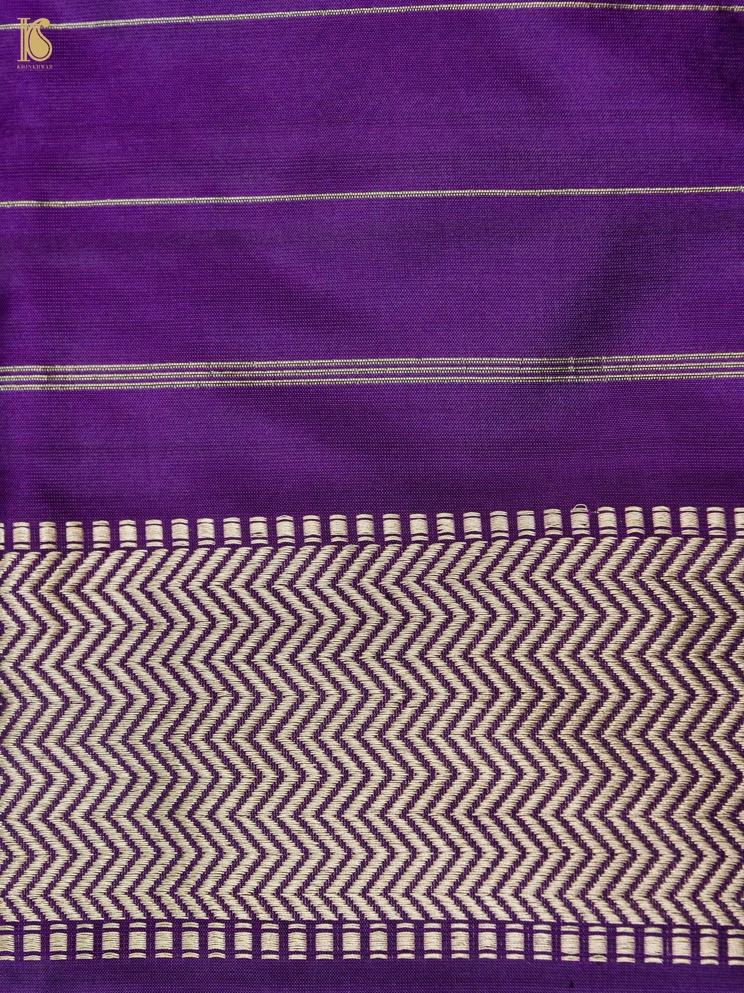 Handwoven Katan Silk Banarasi Shikargah Saree