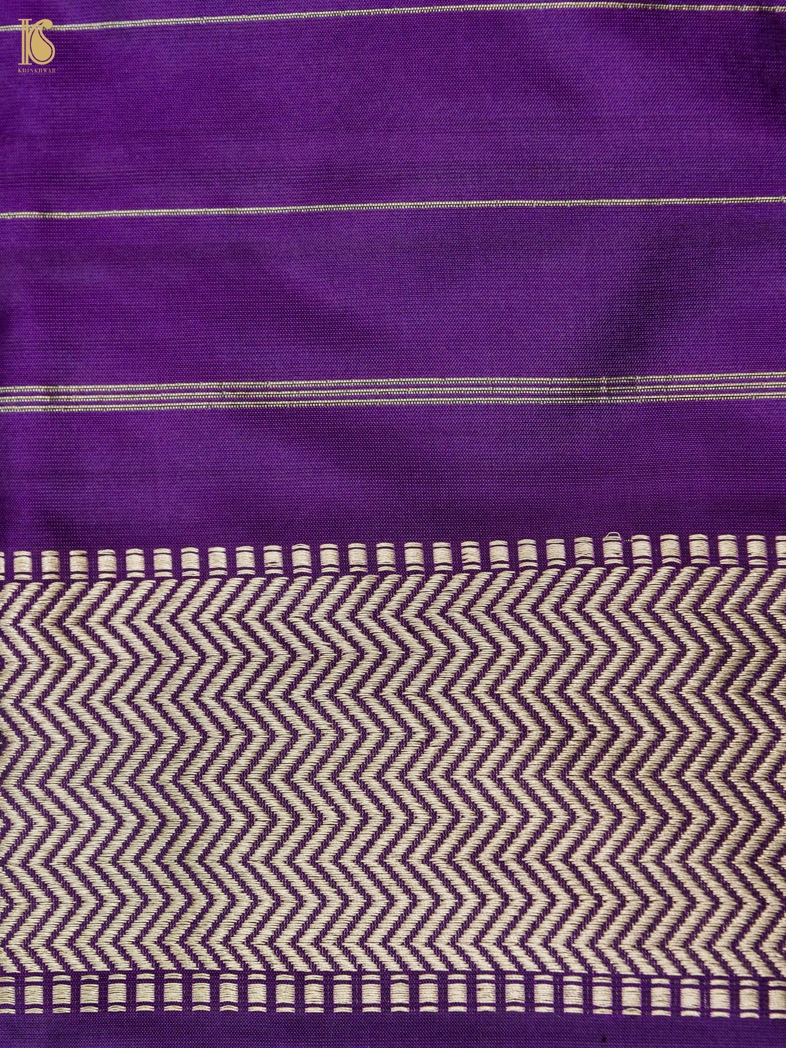 Handwoven Katan Silk Banarasi Shikargah Saree