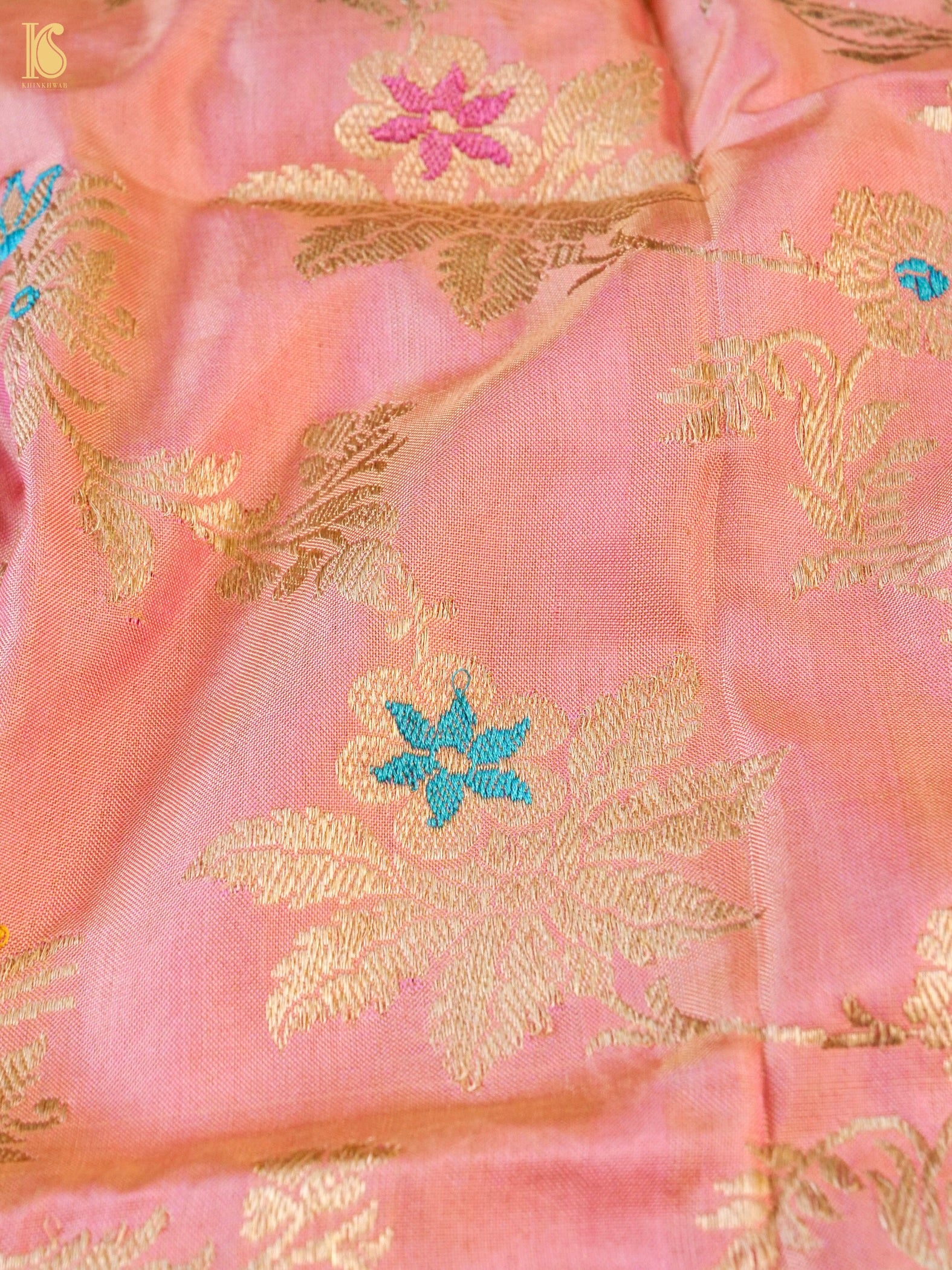 Handwoven Banarasi Katan Silk Kadwa Dupatta