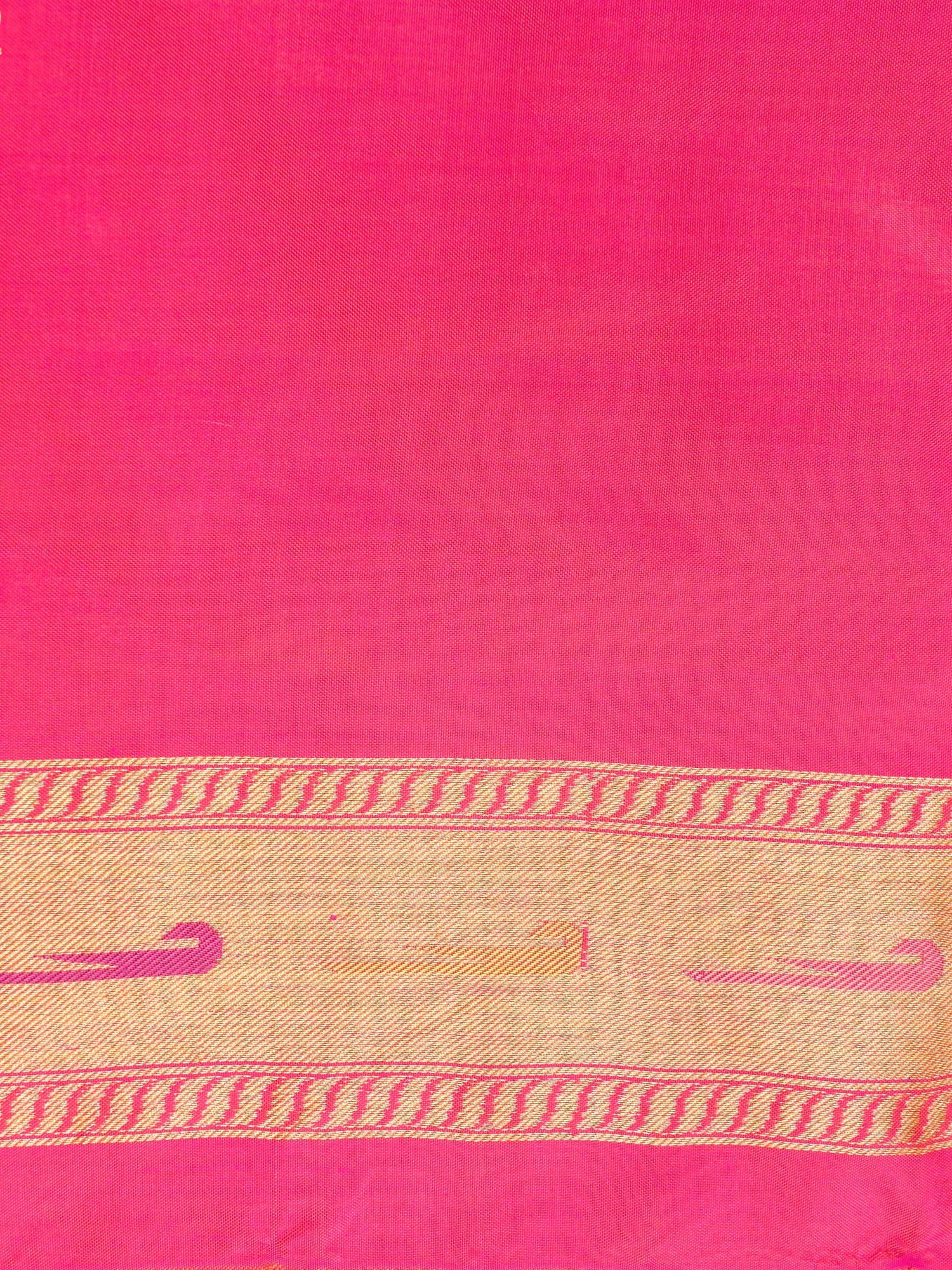 Handwoven Banarasi Real Silver Zari Ektara Silk Saree