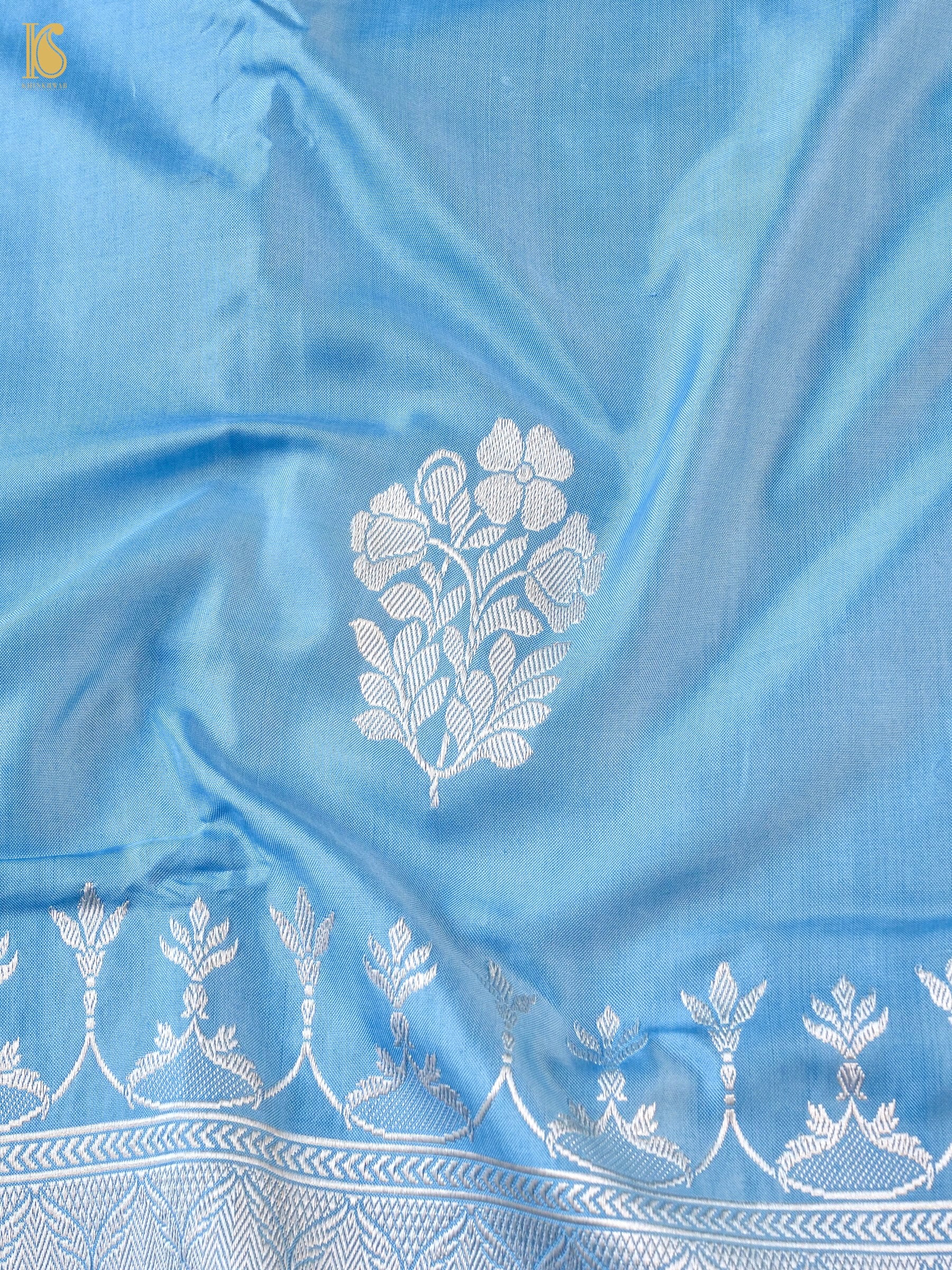 Handloom Banarasi Pure Silk Ektara Saree