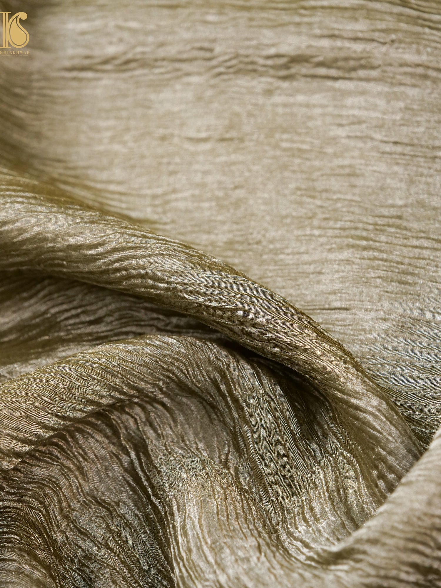 Banarasi Crush Tissue Silk Saree