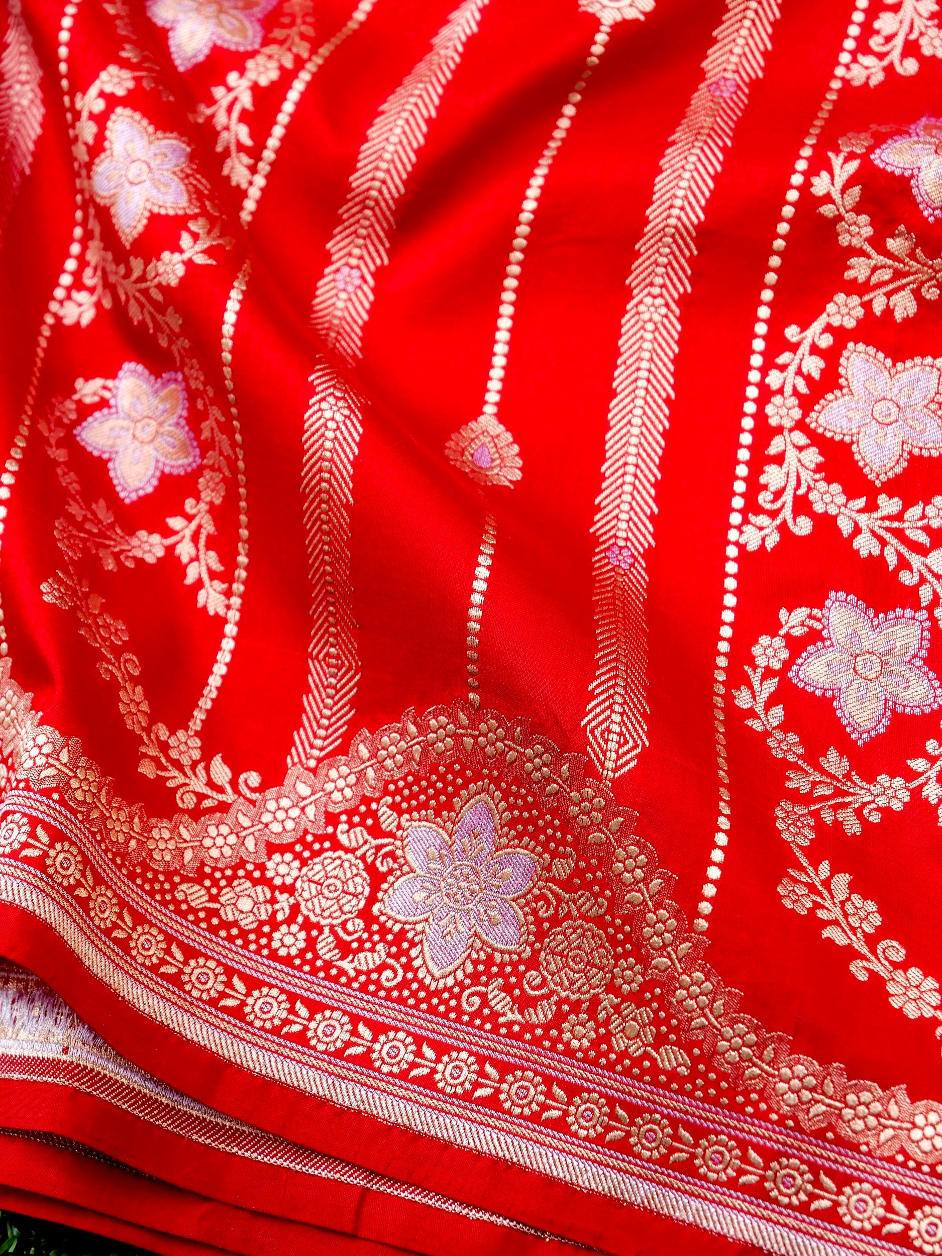 Banarasi Handloom Pure Katan Silk Saree