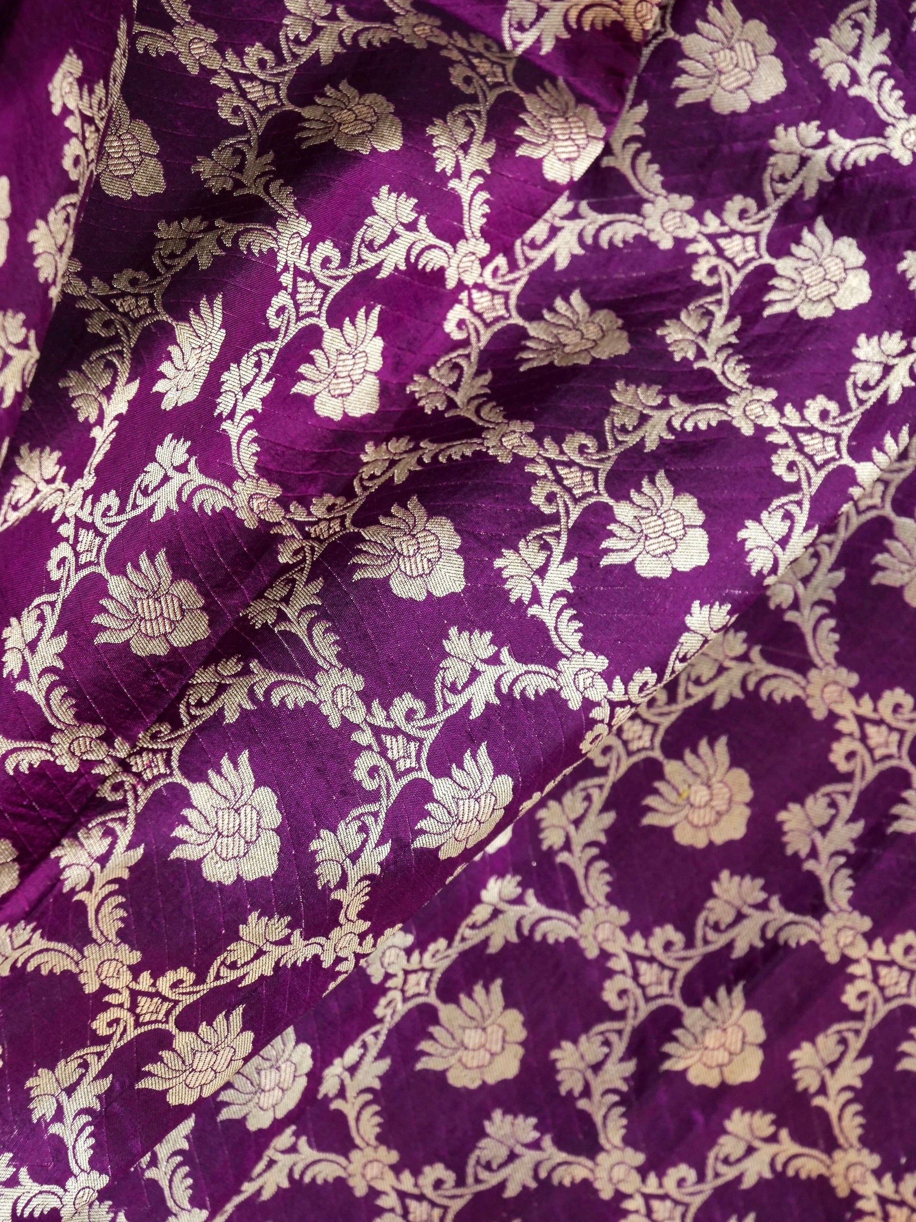 Handloom Banarasi Katan Silk Kalidar Aranya Lehenga